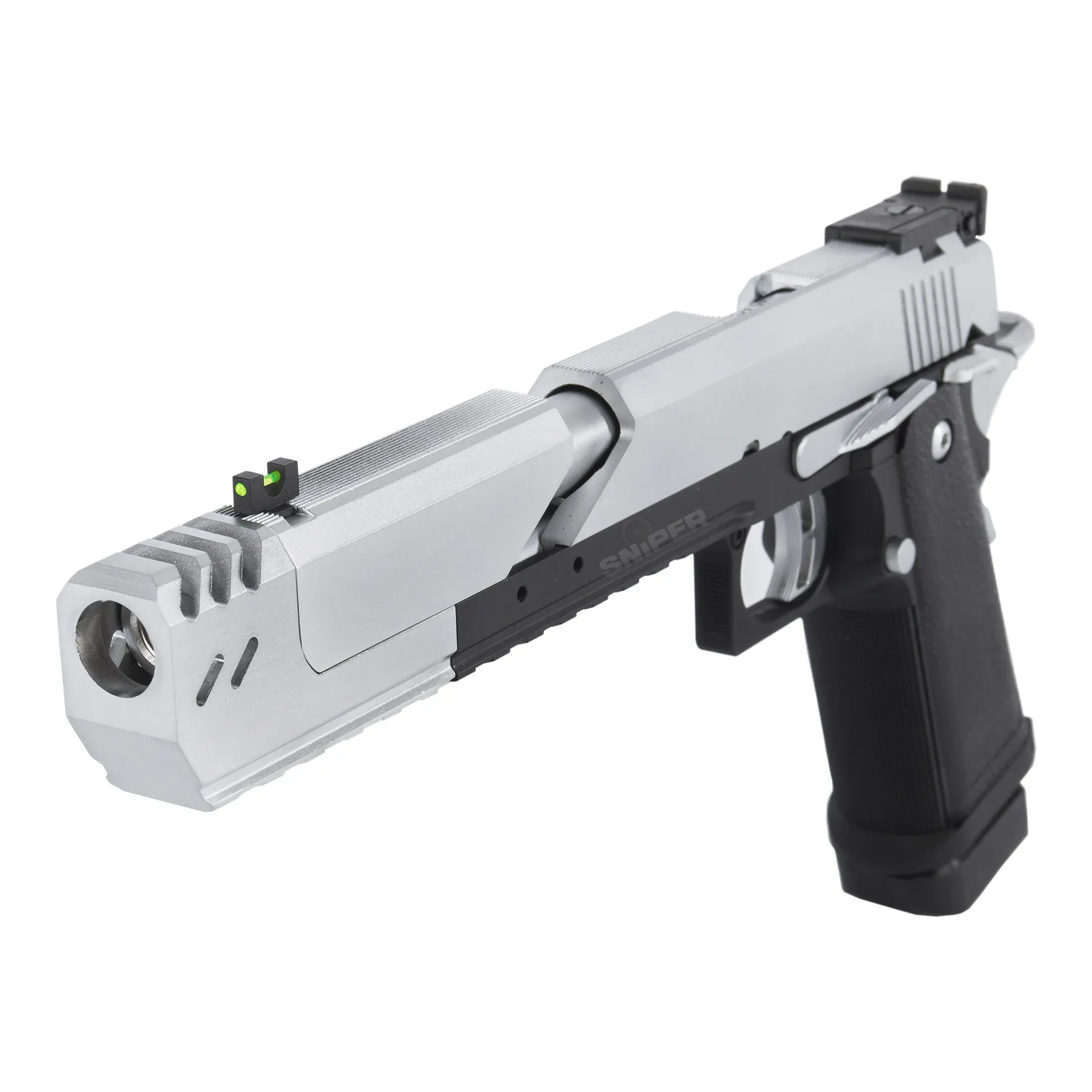 Nuprol Raven Hi-Capa Dragon 7 Chrome GBB Softair