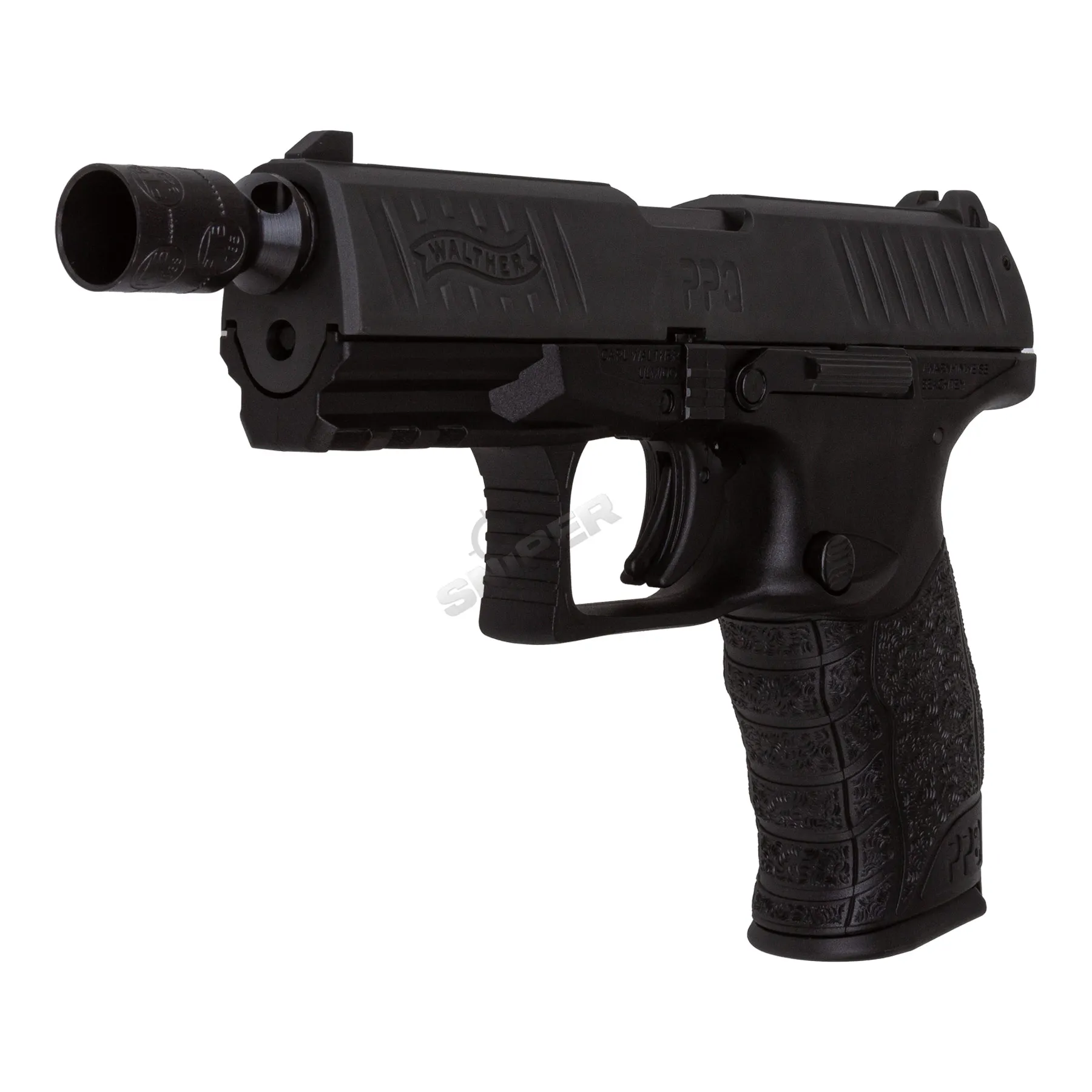 Walther PPQ M2 9mm P.A.K. Schreckschusspistole, Black Walther PPQ M2 9mm P.A.K. Schreckschusspistole, Black