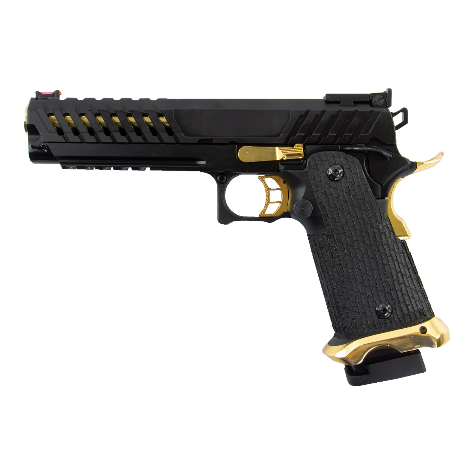 Lancer Tactical LTX-6BG Knightshade Hi-Capa GBB, Black/Gold