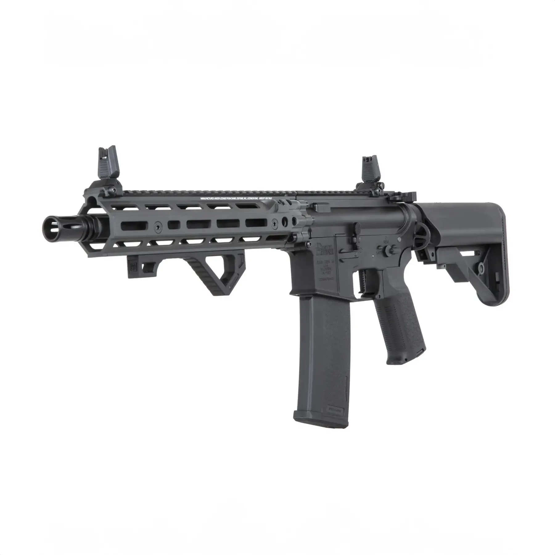 Specna Arms SA-P27 Prime Daniel Defense RIS III 10,5" w/ Aster ETU (S)AEG, Grey