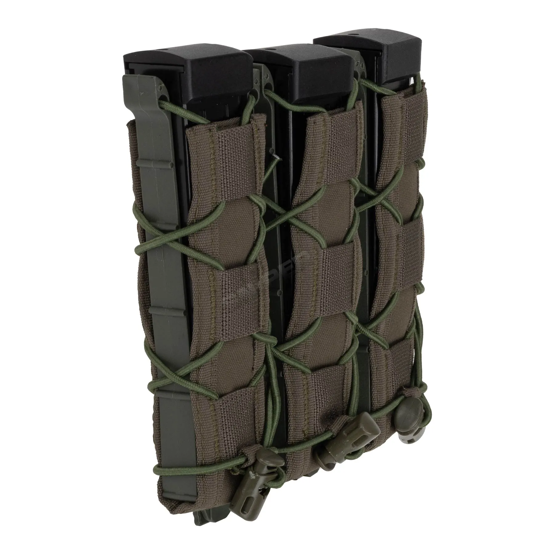 Reapo Triple Quick Pull Long Mag Pouch, Ranger Green