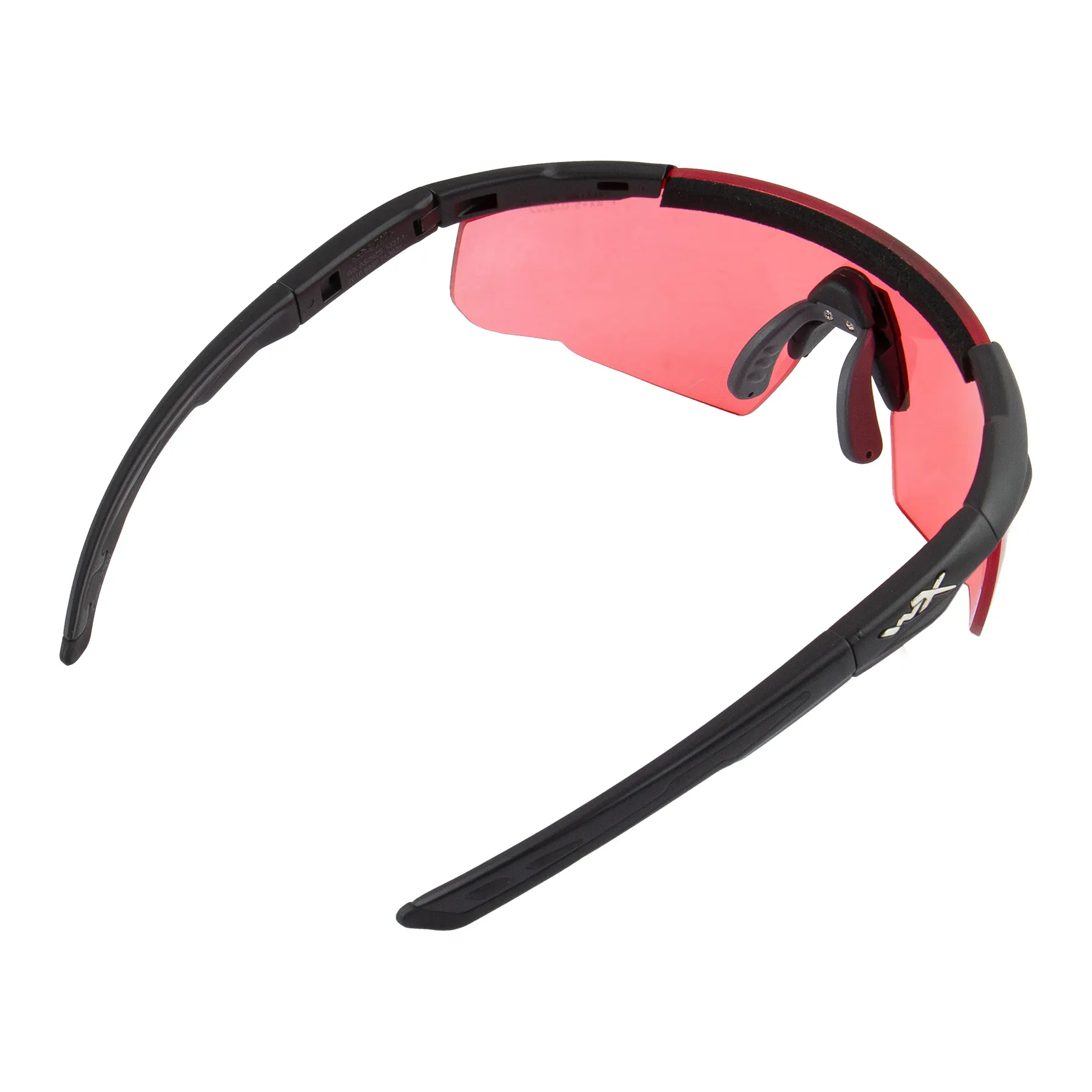 WileyX Saber Advanced Googles, Grey/Light Rust/ Vermillion Lens