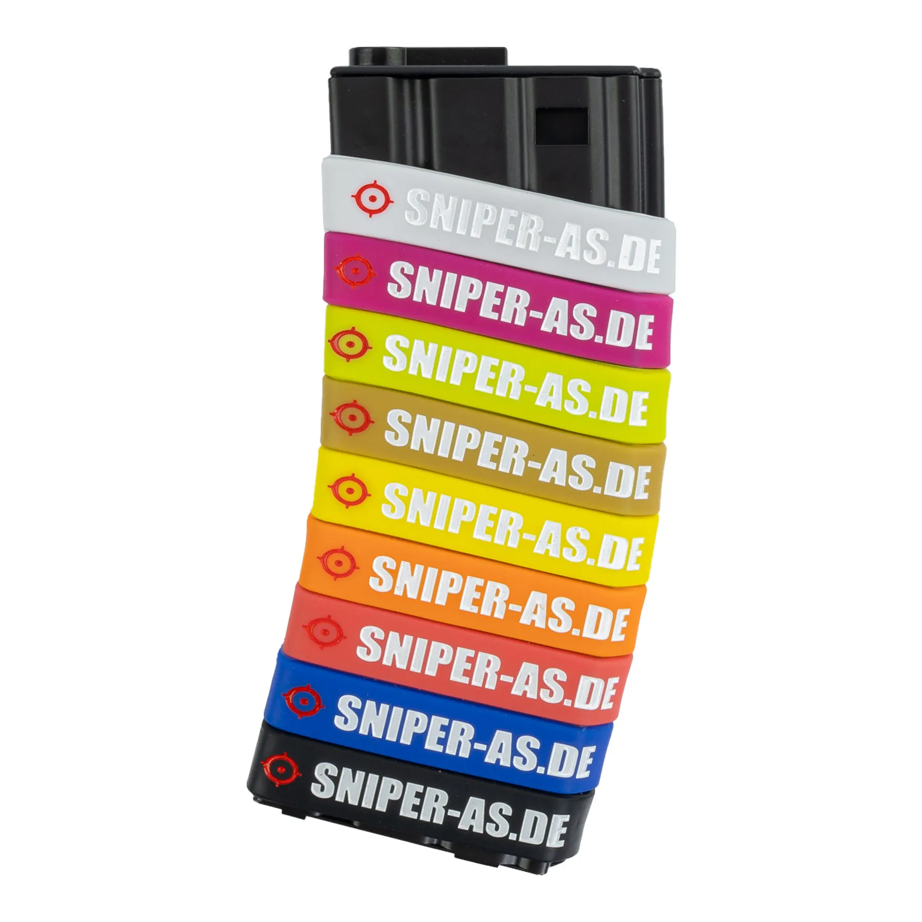 9er Set Sniper AS Magazinbänder, Bracelet