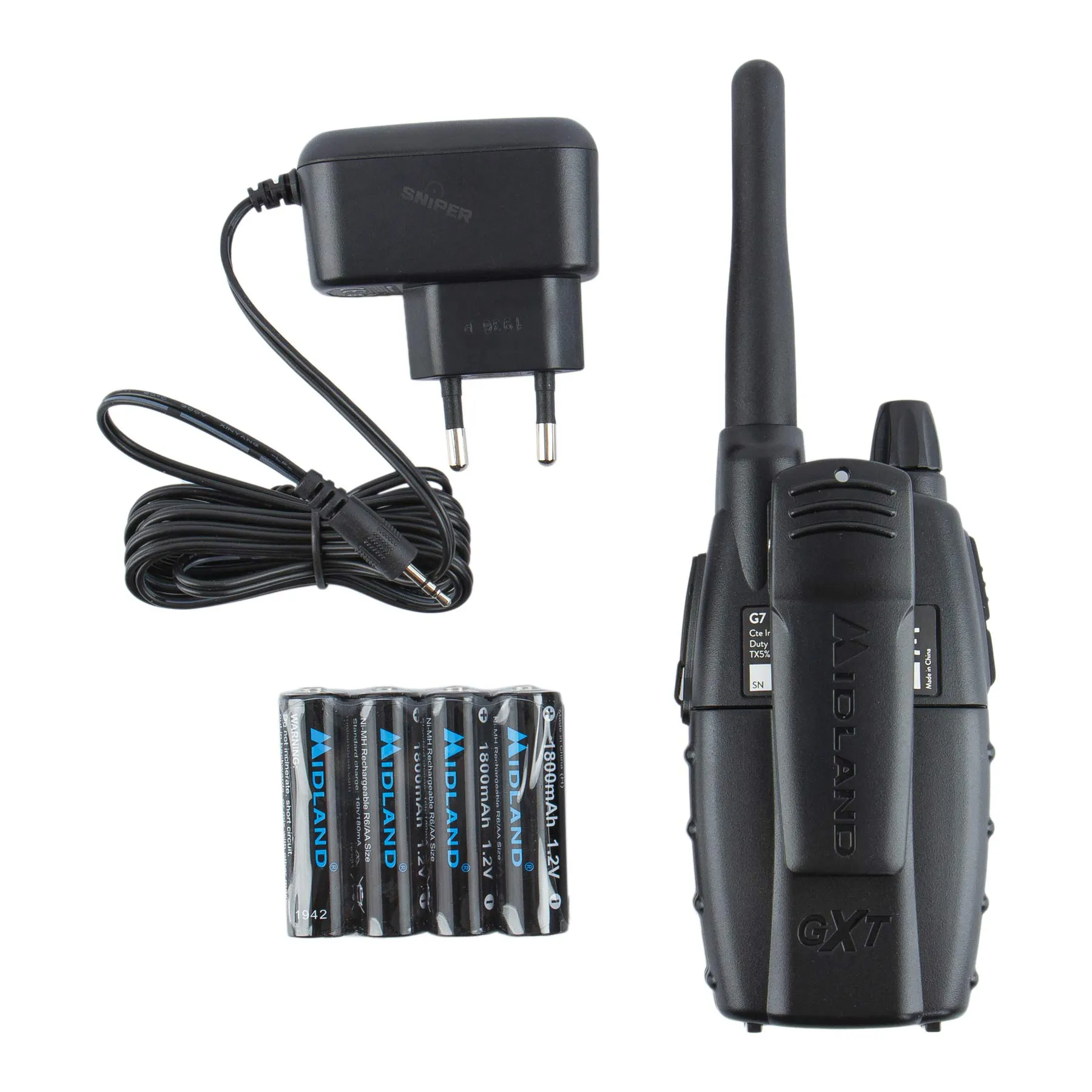 Midland G7 Pro Funkgerät, Black