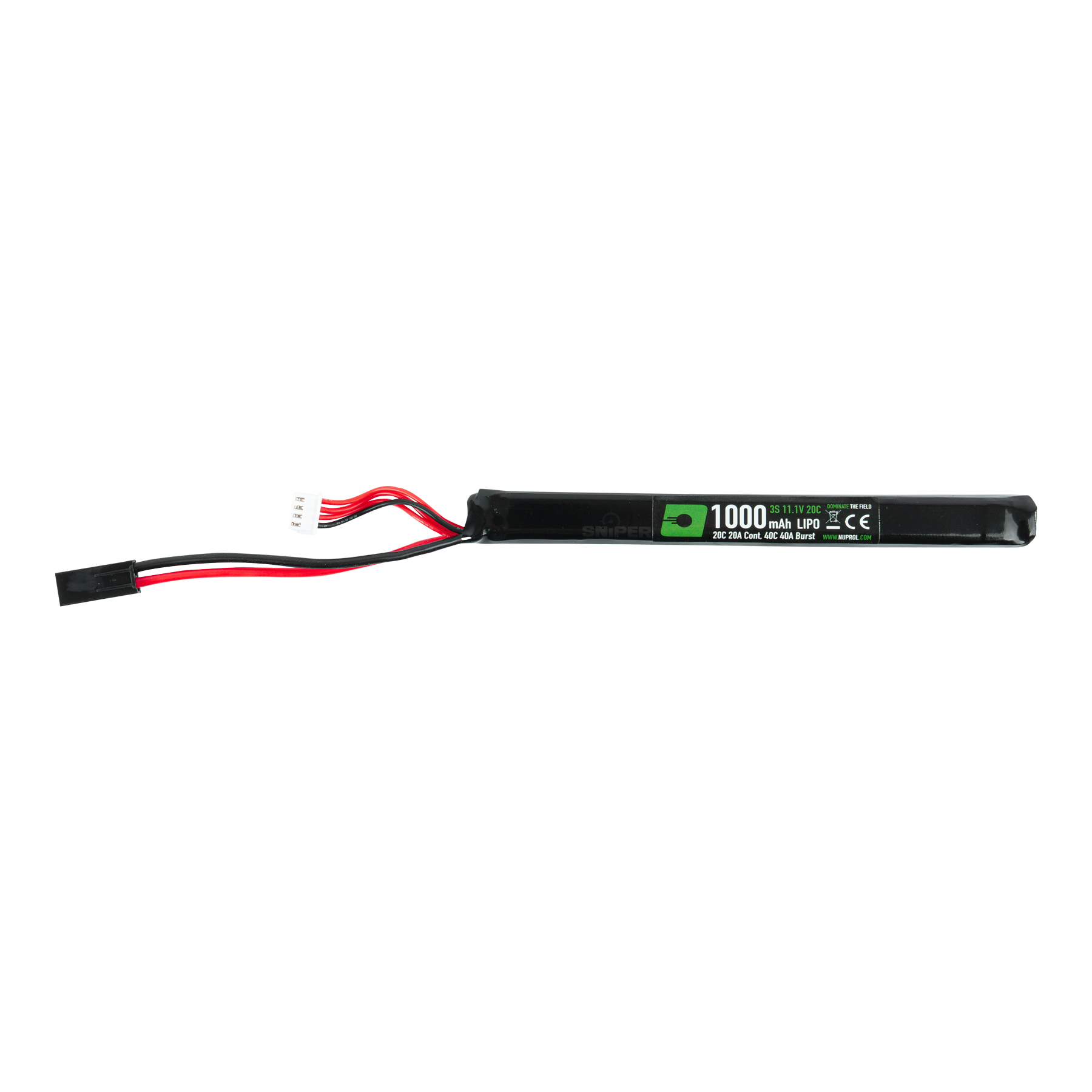 Tamiya 11,1V 1000mAh 20C LiPo Akku, 1 Stick
