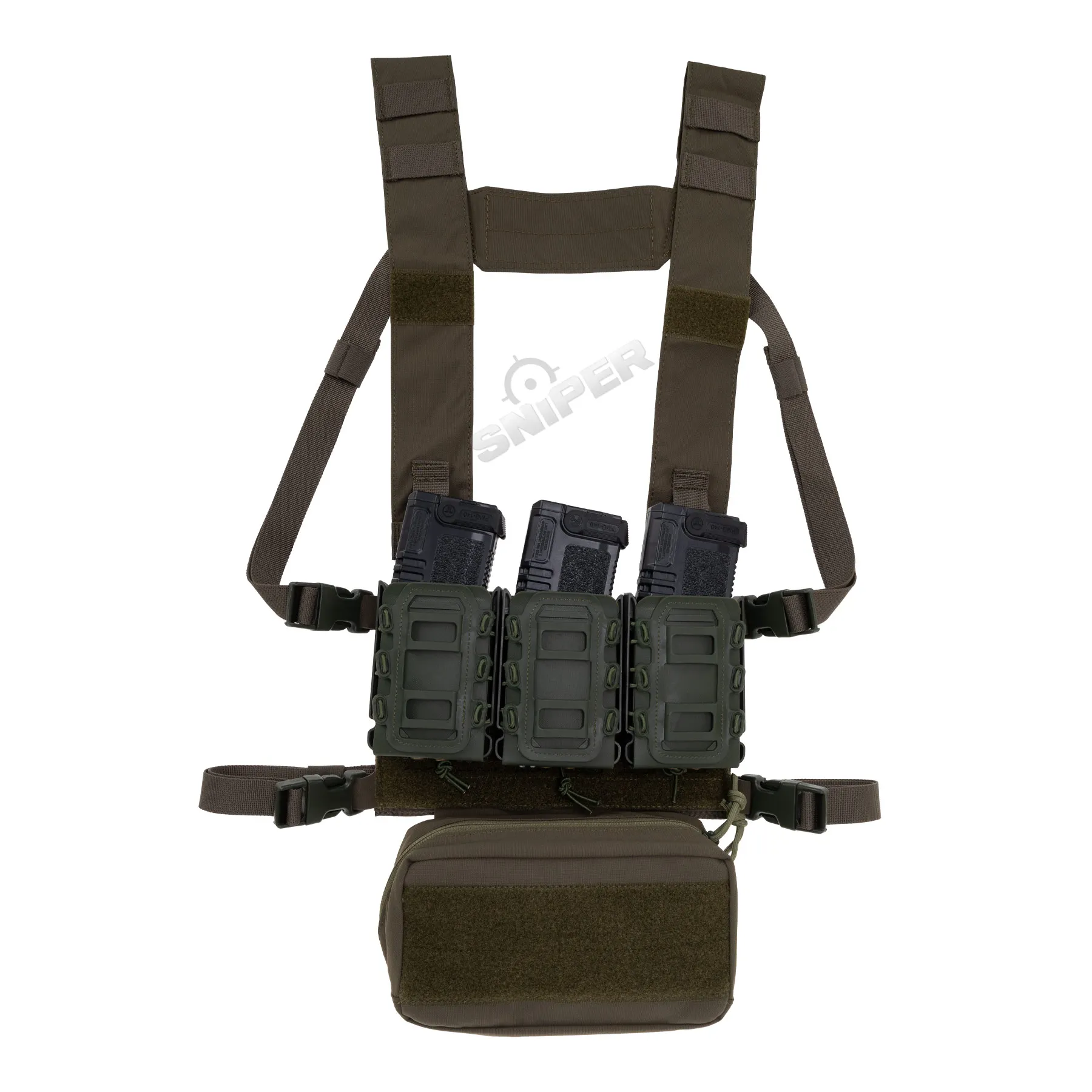 Reapo Laser-Cut Chest Rig, Ranger Green