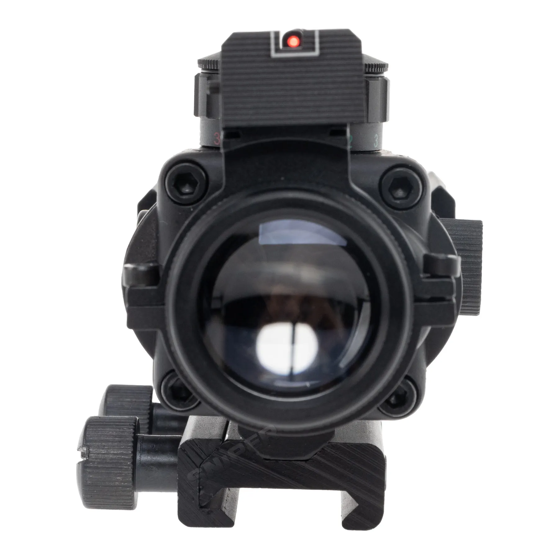 Reapo 4x32 Red Dot Scope, Black