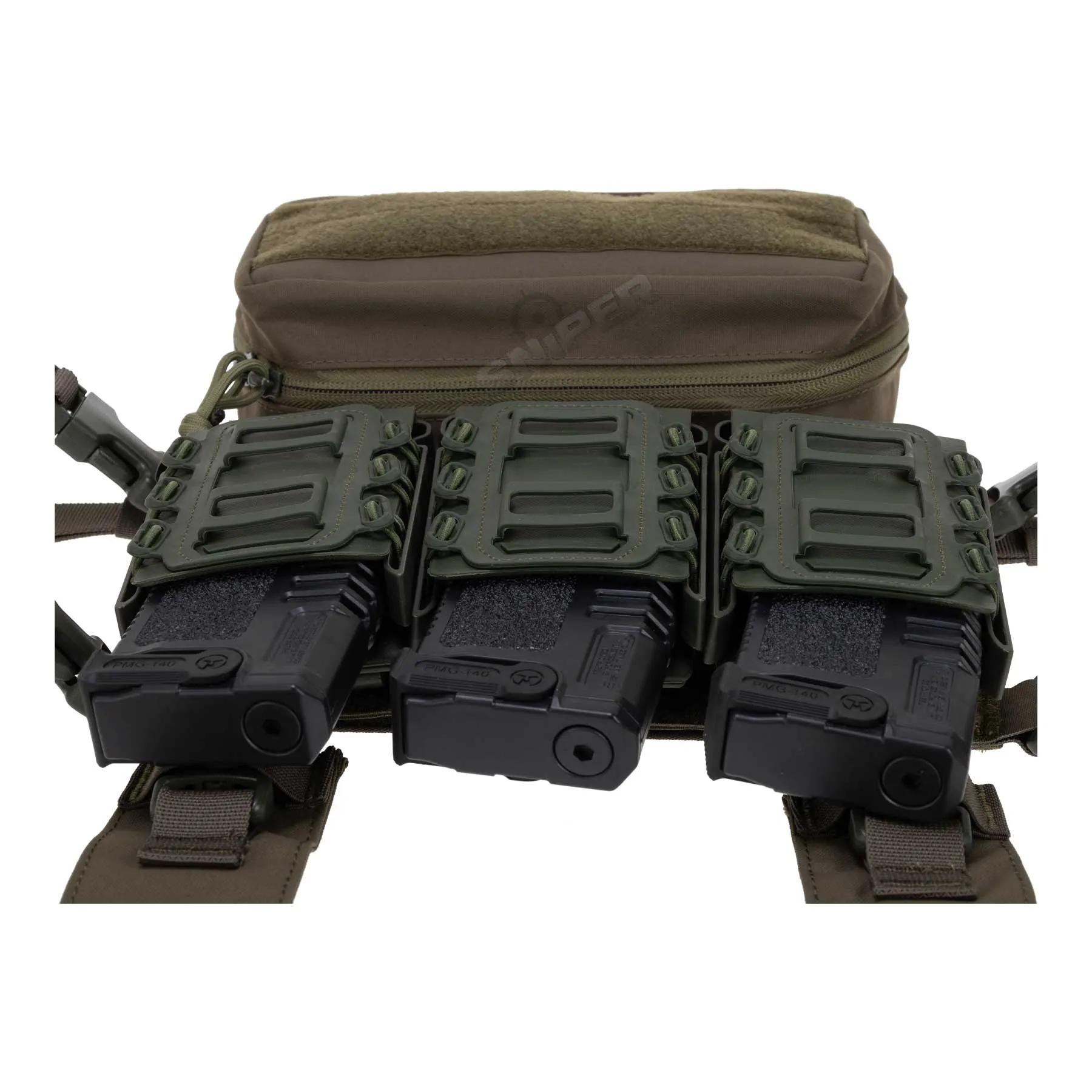 Reapo Laser-Cut Chest Rig, Ranger Green