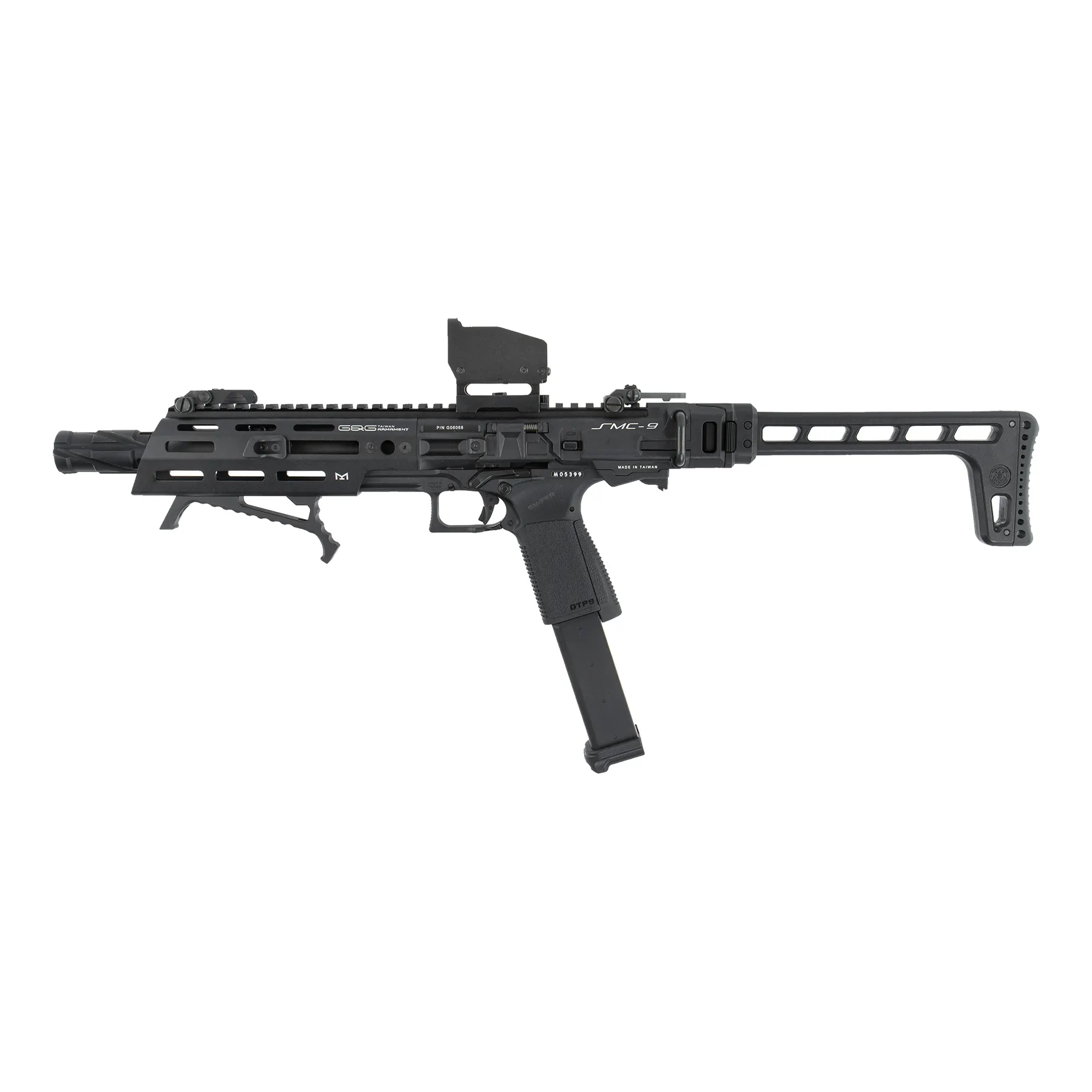 Prep my Airsoft - G&G SMC 9 Full Metal GBB Softair Pistole