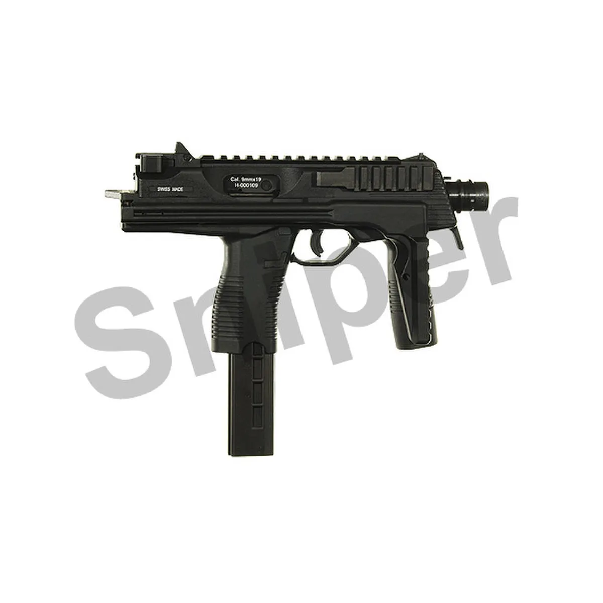 B&T MP9 A1, GBB Black Version B&T MP9 A1, GBB Black Version