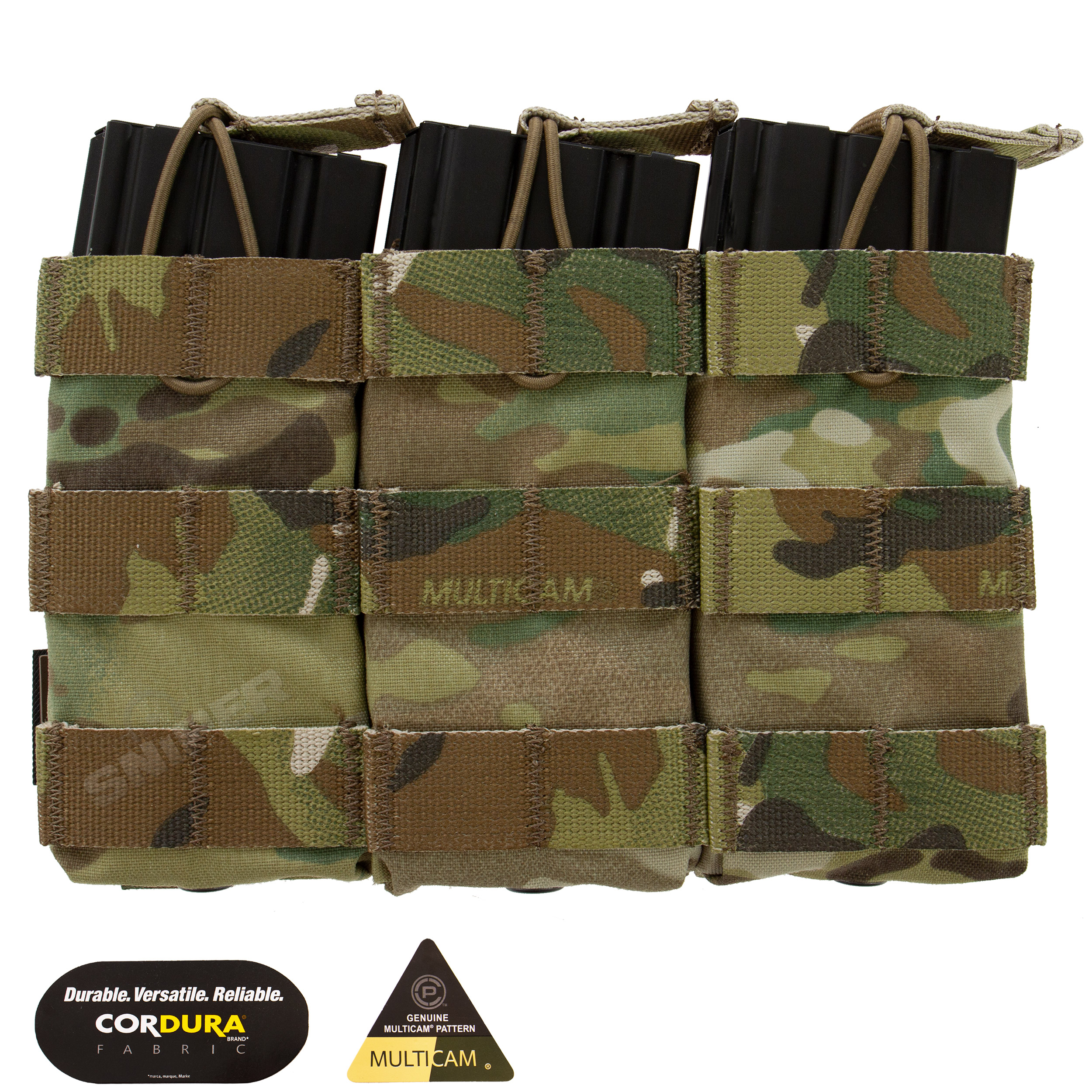 Open Triple Mag Pouch, Multicam