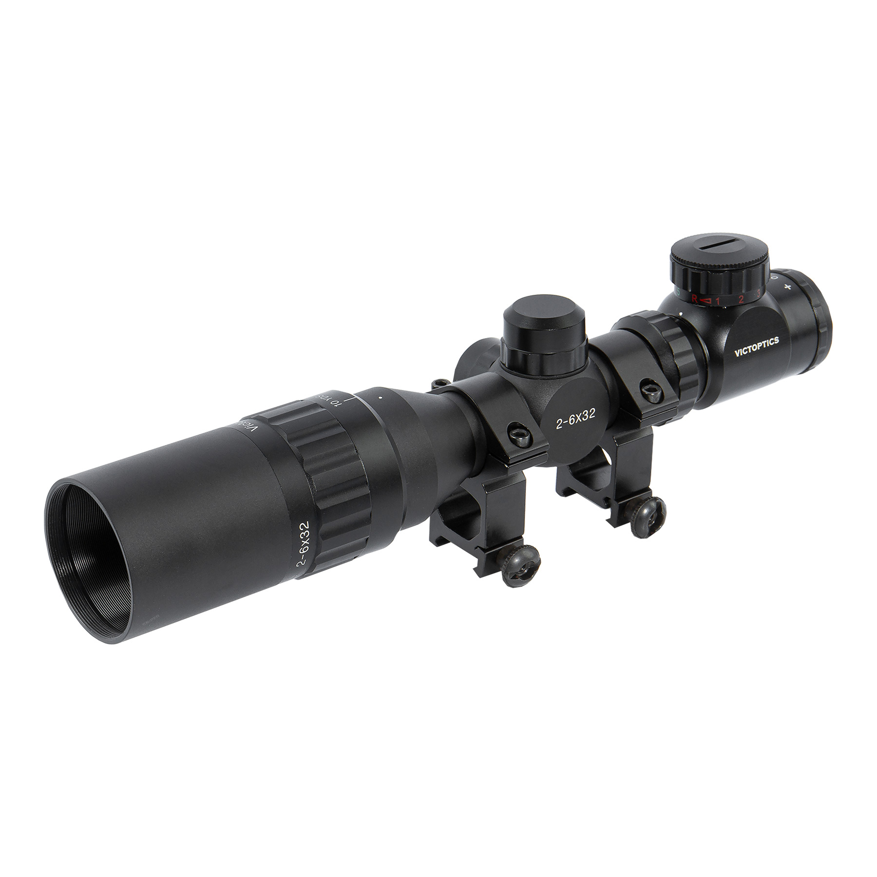Victoptics OPSL09 A3 2-6x32 Zielfernrohr, Black