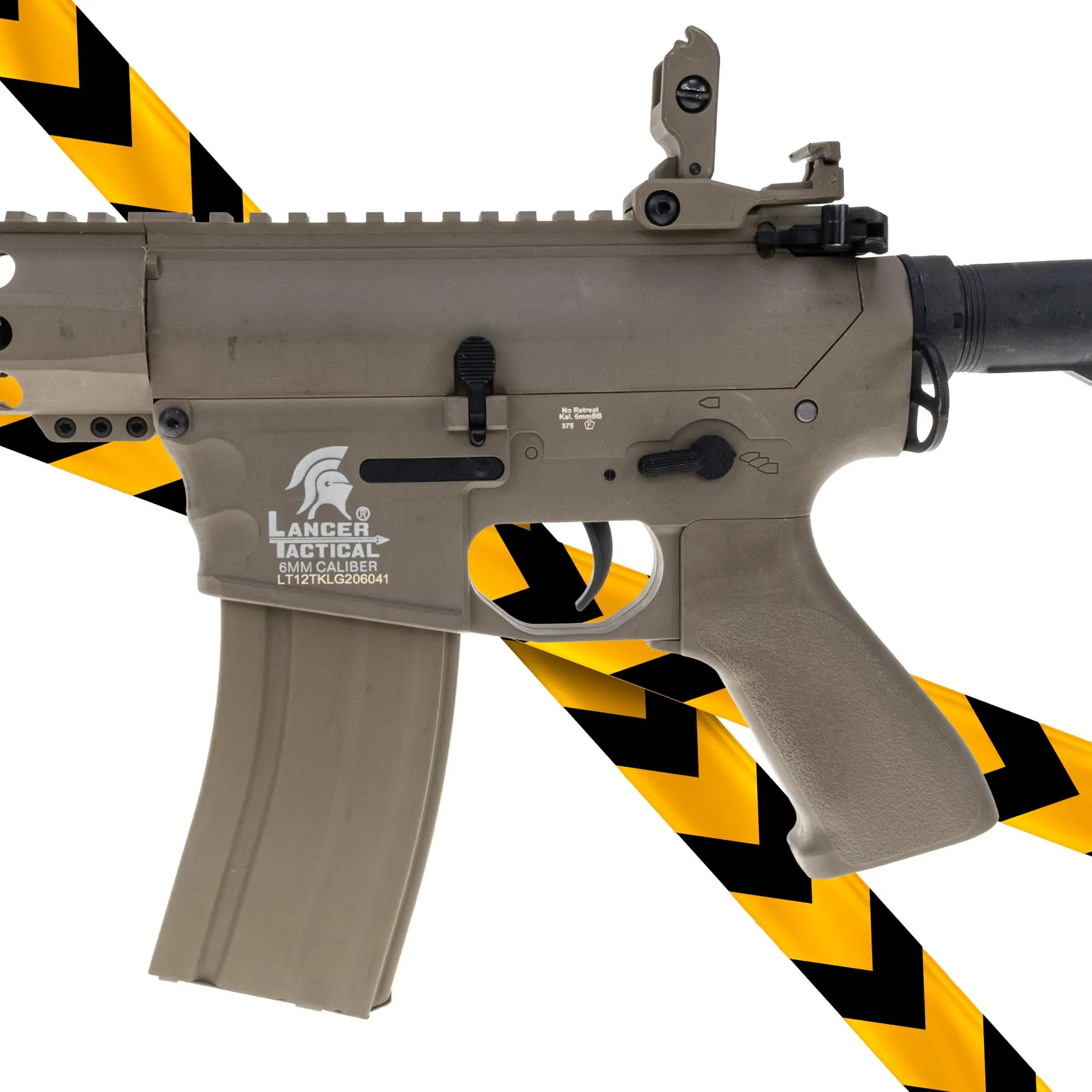 B-Ware M4 EVO Keymod ETU+Mosfet (S)AEG, Tan