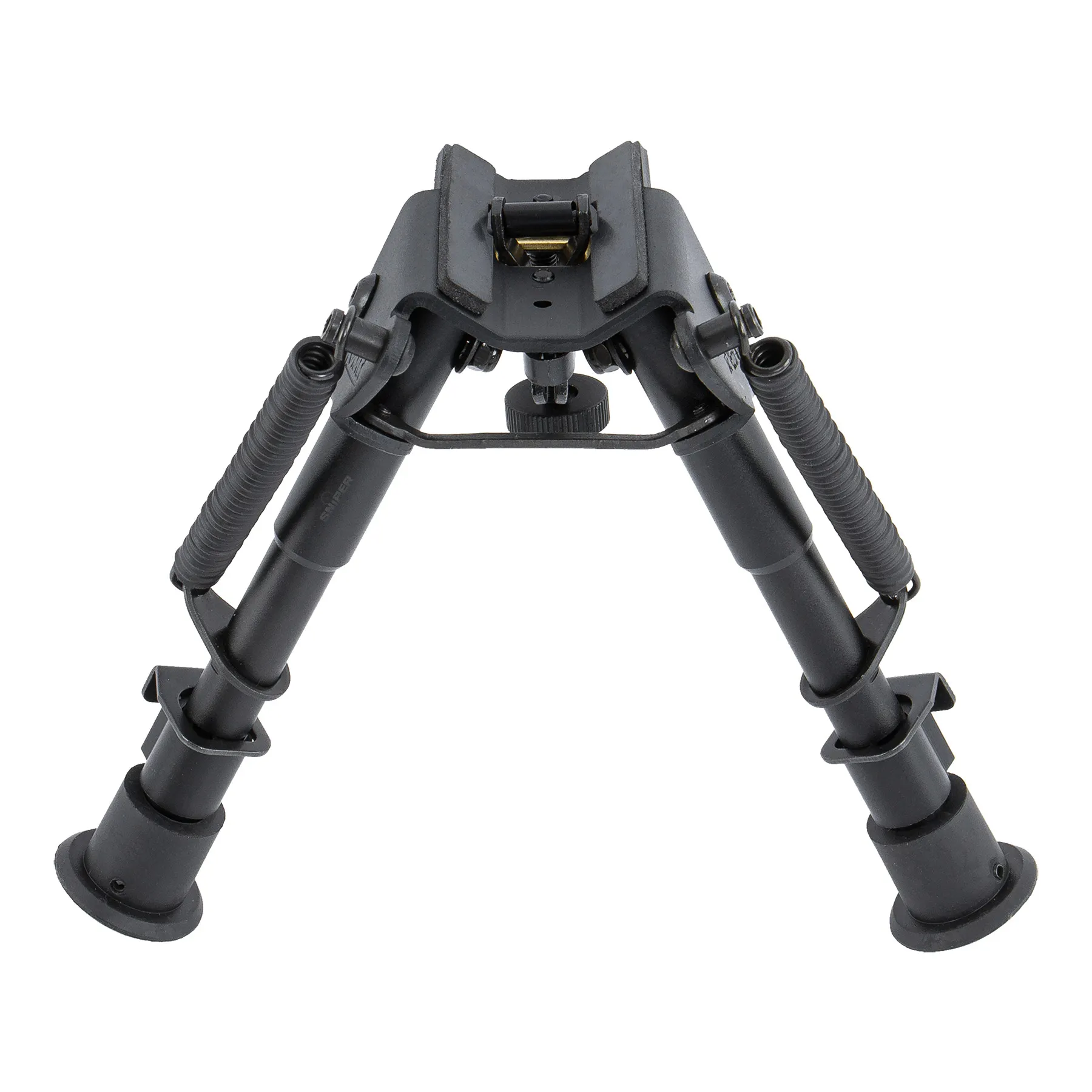 Vector Optics Sling Stud Bipod mit Feder, 6", Schwarz