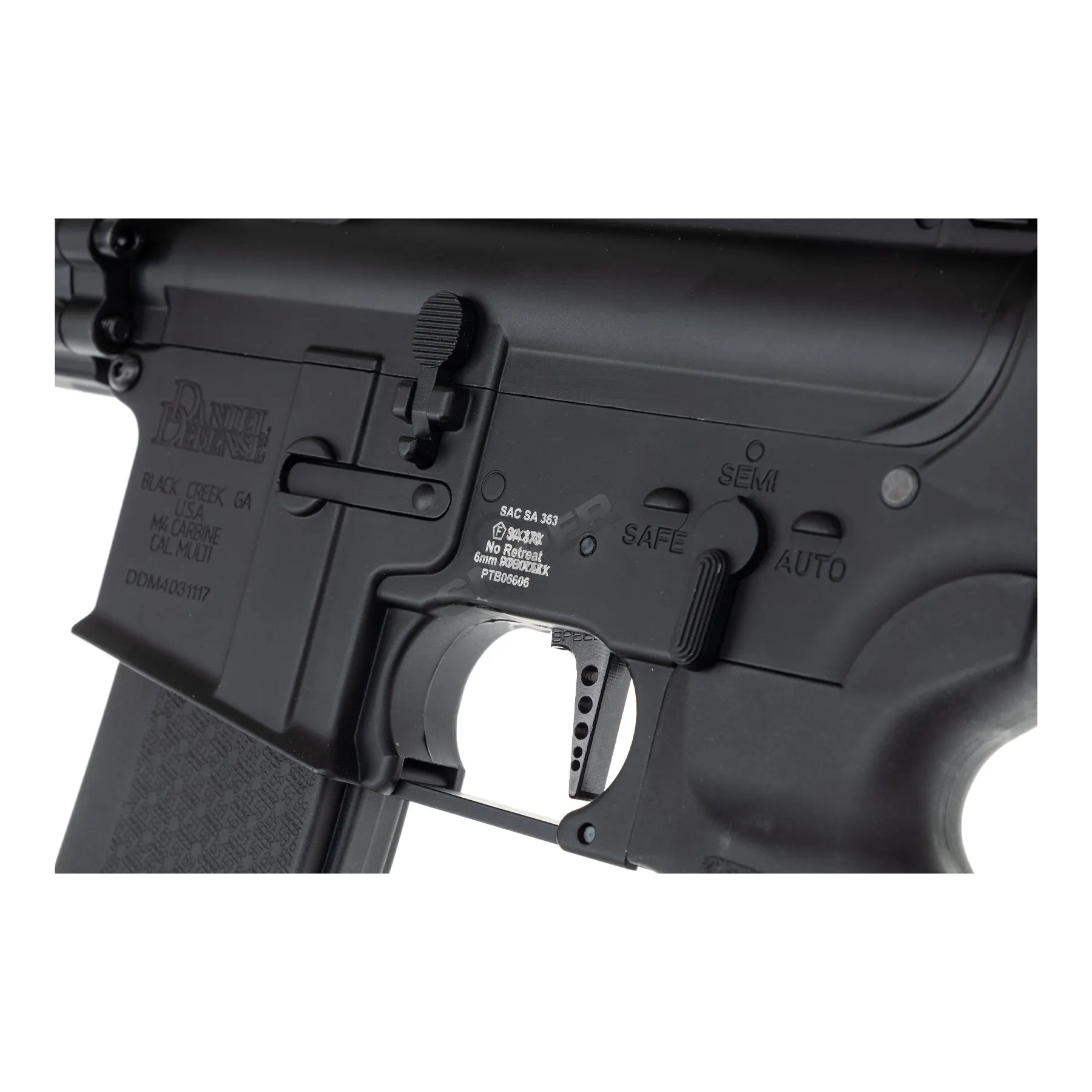 SAC x Wolverine SA-E28 14,5" RIS III HPA, Black SAC x Wolverine SA-E28 14,5" RIS III HPA, Black