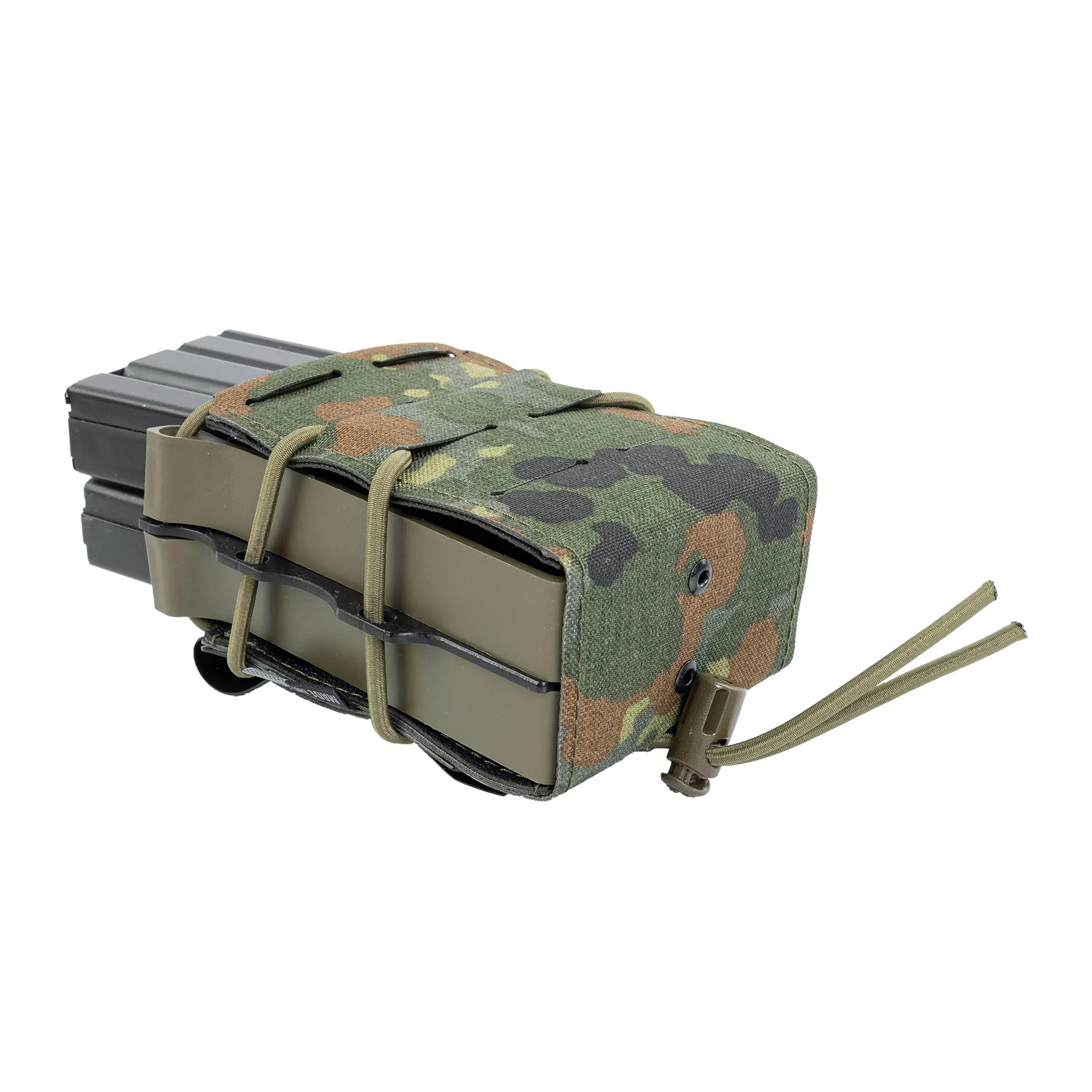 Double Fast Rifle Mag Pouch, Flecktarn
