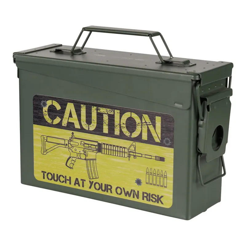 Cal. 30mm Ammo Box, Caution Risk Cal. 30mm Ammo Box, Caution Risk