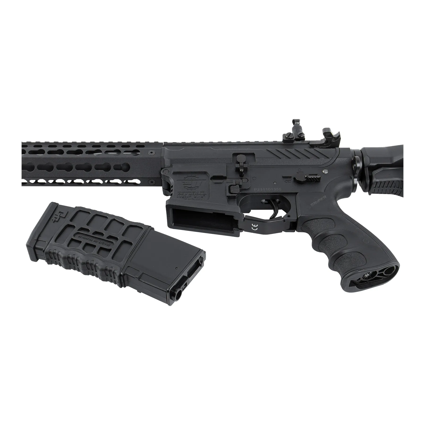 CM16 SRL ETU Black, (S)AEG