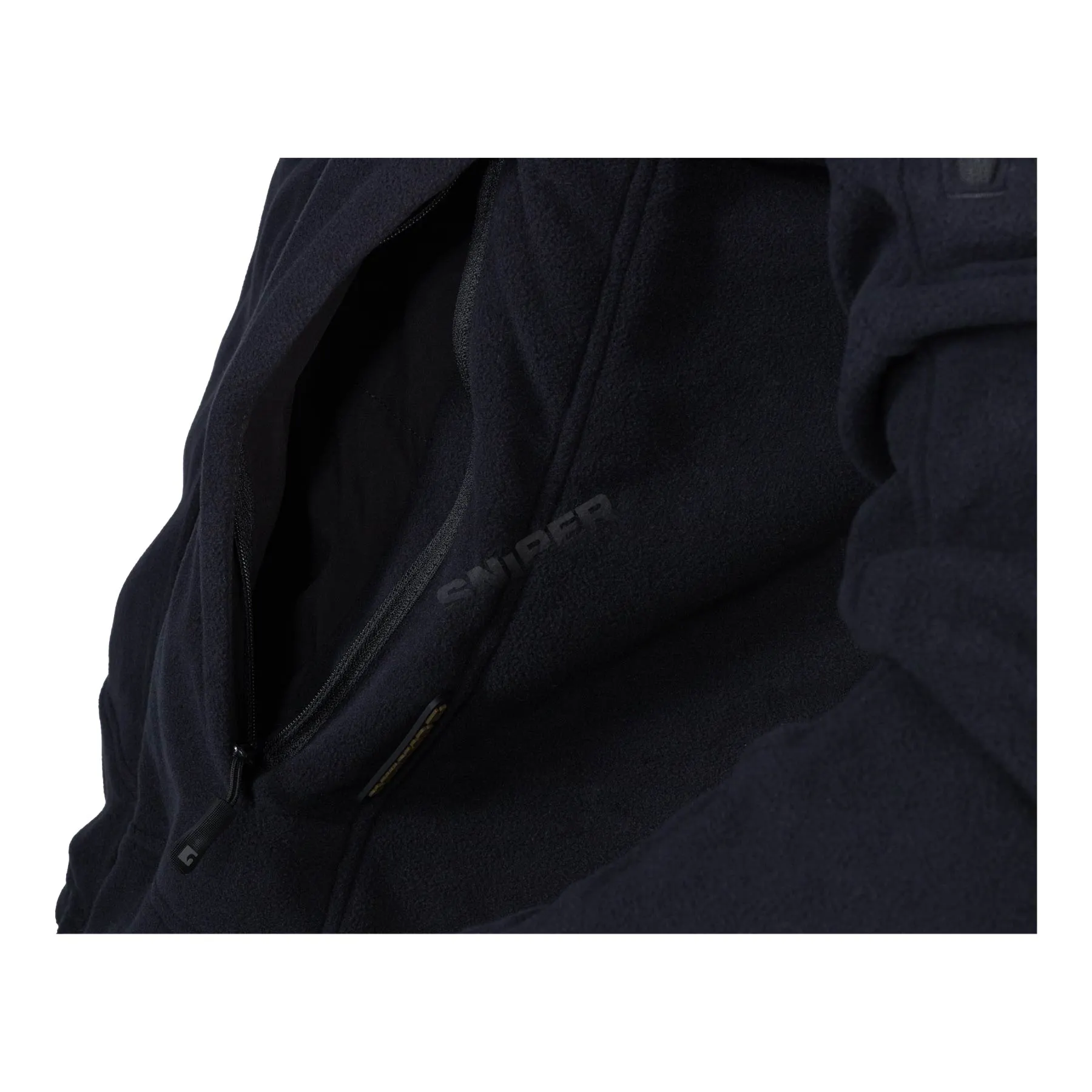 Sniper-As Lynx Fleece Jacket, Black