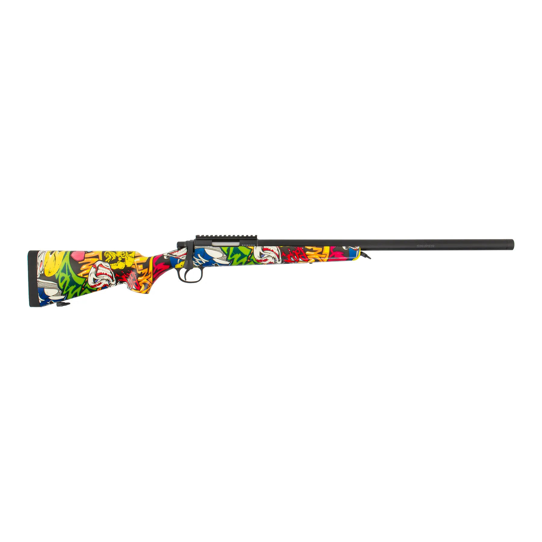 VSR-10 Sniper-Rifle 1,7J, Graffiti