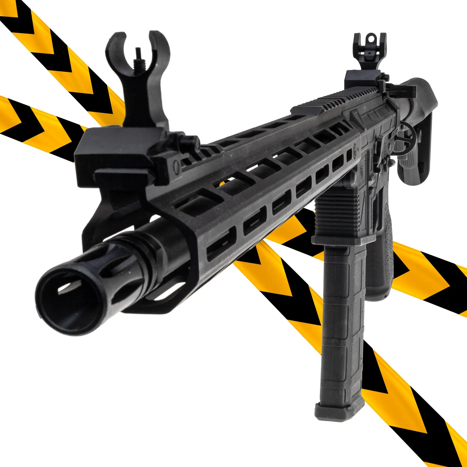 B-Ware Evolution Ghost L EMR (S)AEG, Black