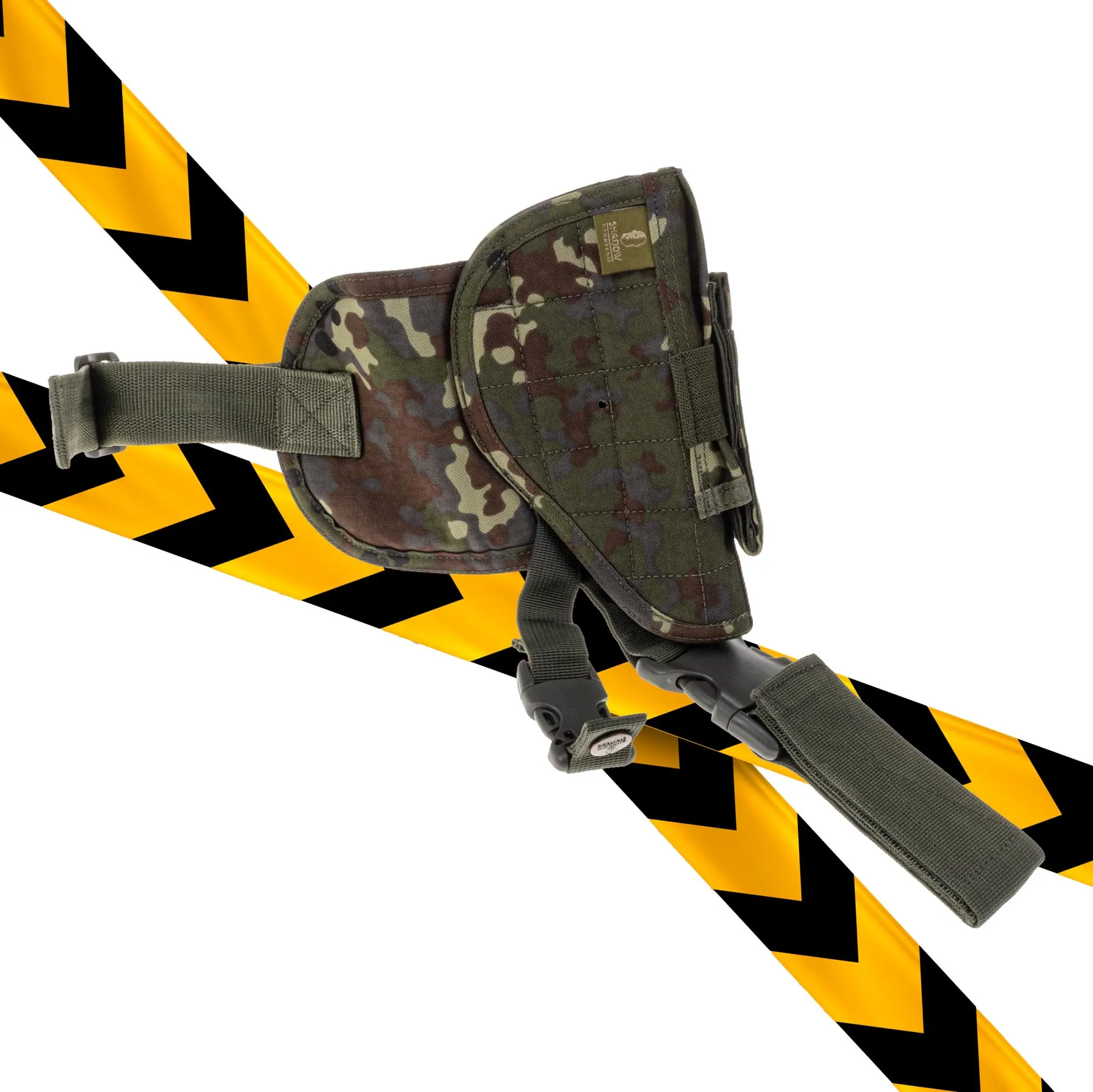 B-Ware Shadow Universal Leg Holster Left, Flecktarn