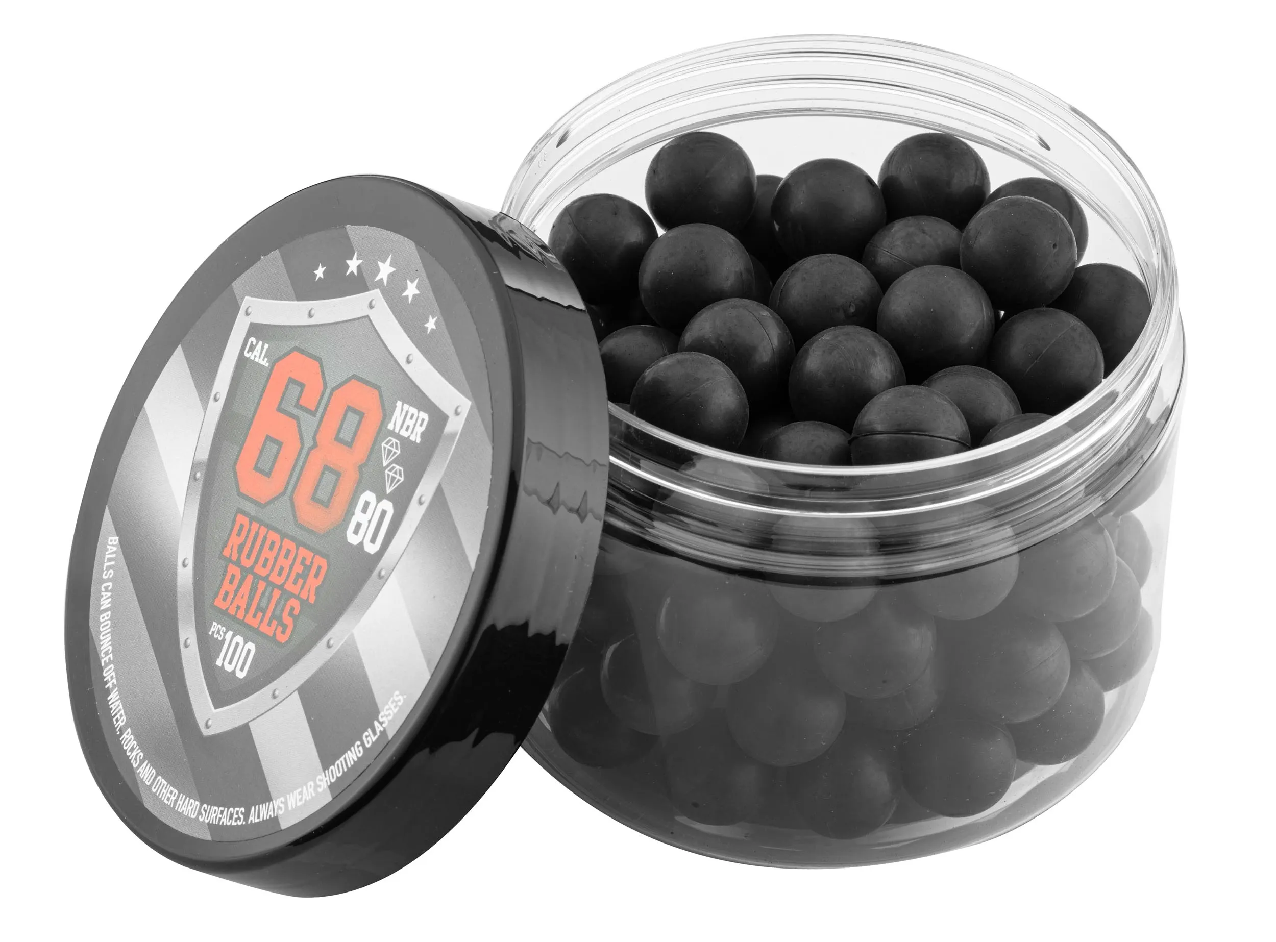 Rubberballs w/ Metal 68 Cal für RAM Waffen, 100rds