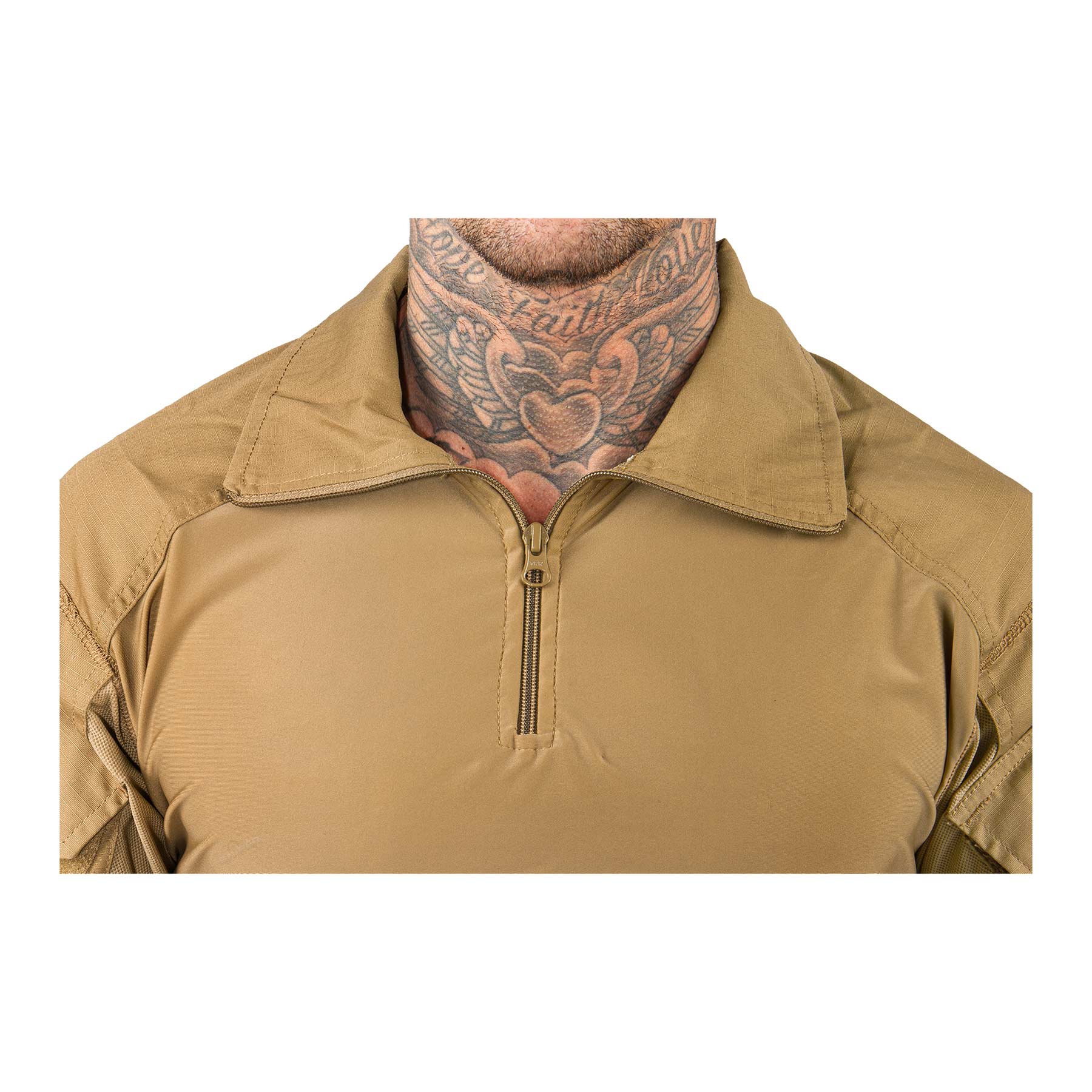 Delta Tactics Combat T-Shirt, Coyote