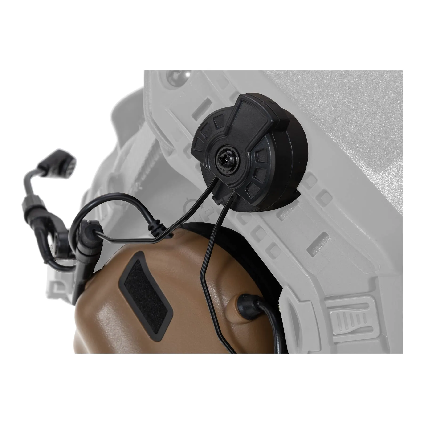 Earmor M32H Active Noise Reduction Headset für ARC Rails, Coyote