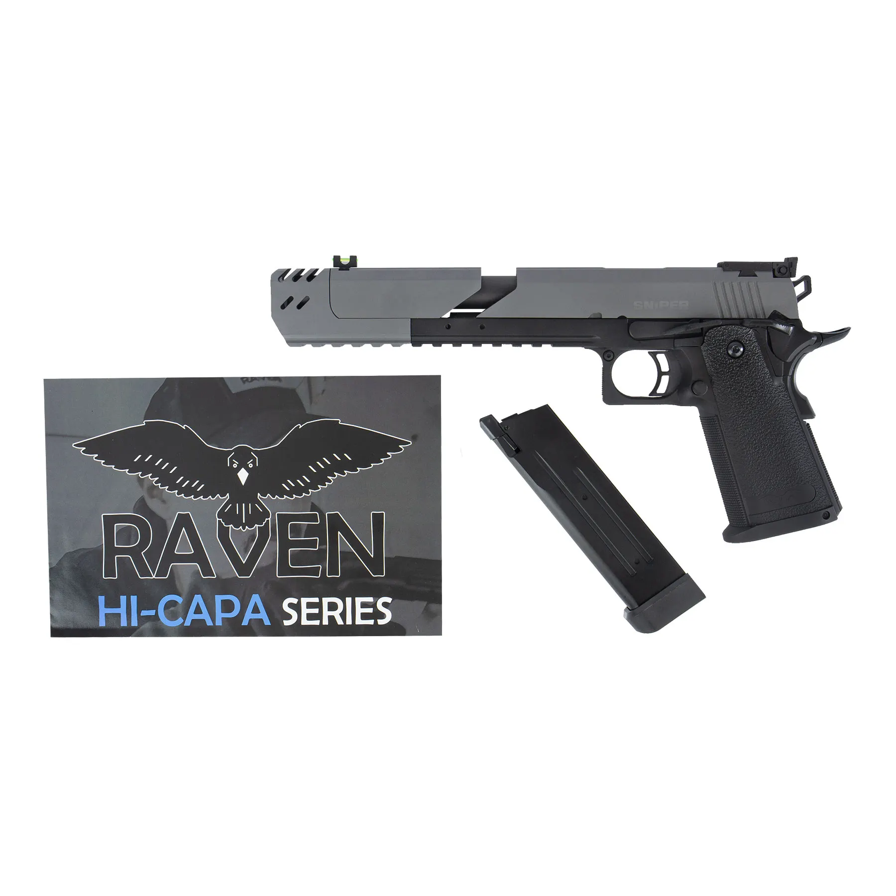 Nuprol Raven Hi-Capa Dragon 7 Grey GBB Softair