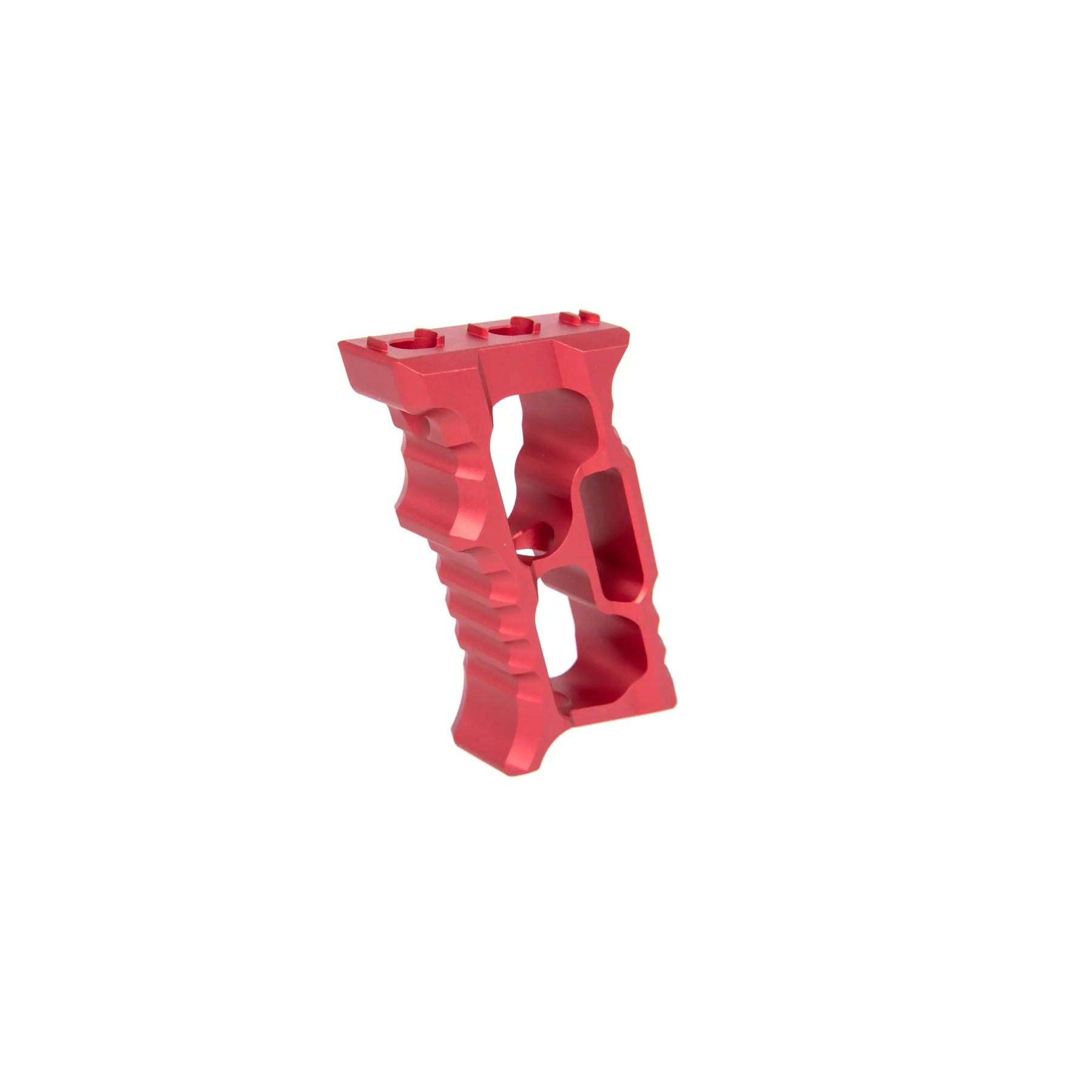 Aluminum Minivert Angle Grip TD für Keymod & M-Lok, Red