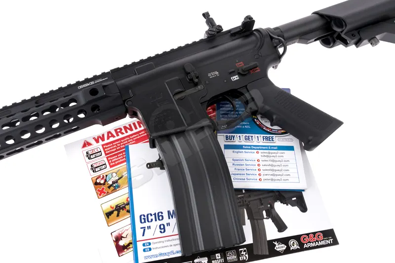 GC16 MPW 9" ETU Black, (S)AEG