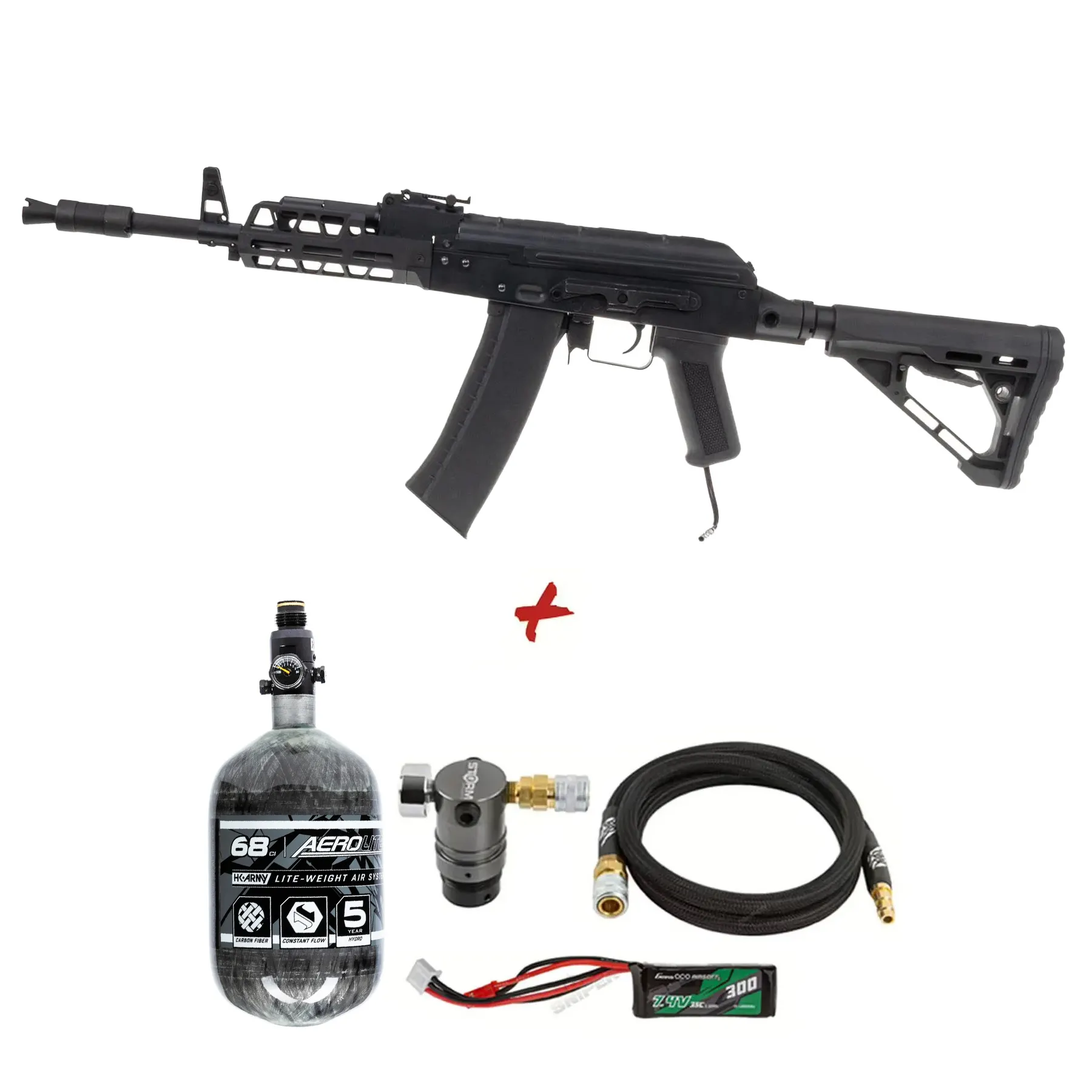 HPA Deal #1 - SAC x Wolverine LT-53 AK-74 MLS HPA, Black