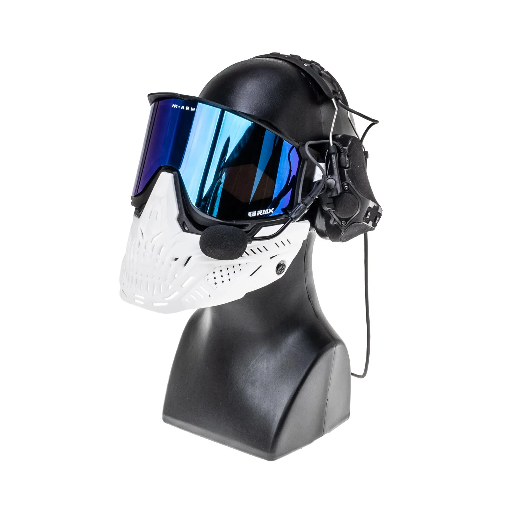 RMX GHOST Edition Goggle System, white blue #1