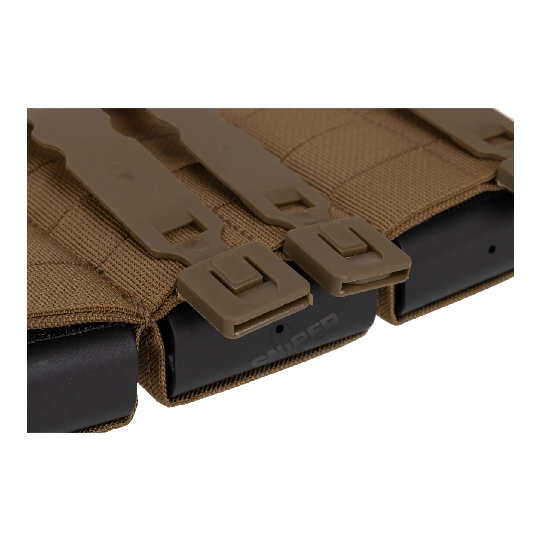 Reapo Triple Open Mag Pouch, Coyote Brown