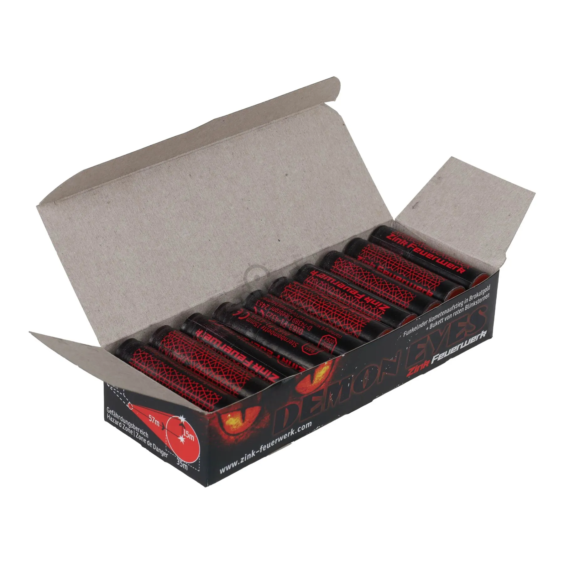 Zink Demon Eyes Z, 20 Stück Zink Demon Eyes Z, 20 Stück