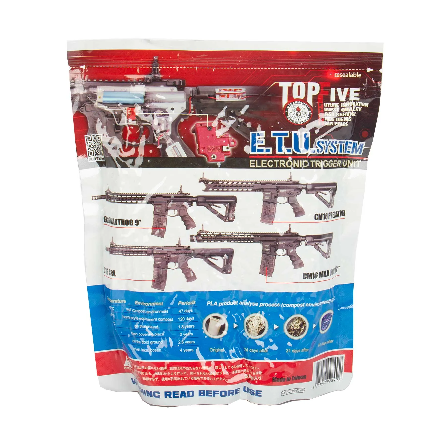 0,20g Bio BBs, 5000er Beutel