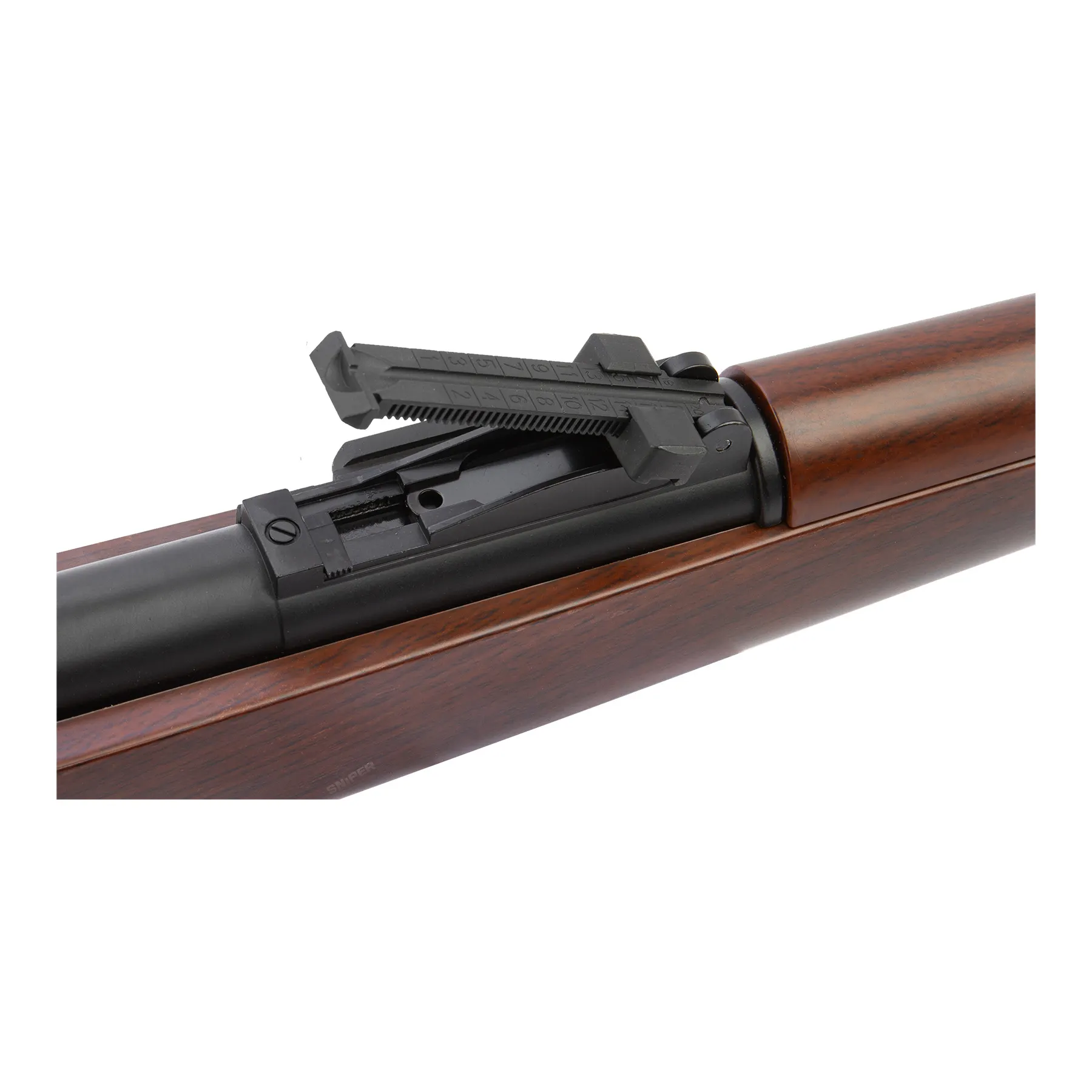 Kar98K Spring Sniper Rifle, Holz-Look Version Kar98K Spring Scharfschützengewehr & Scope, Holz-Look