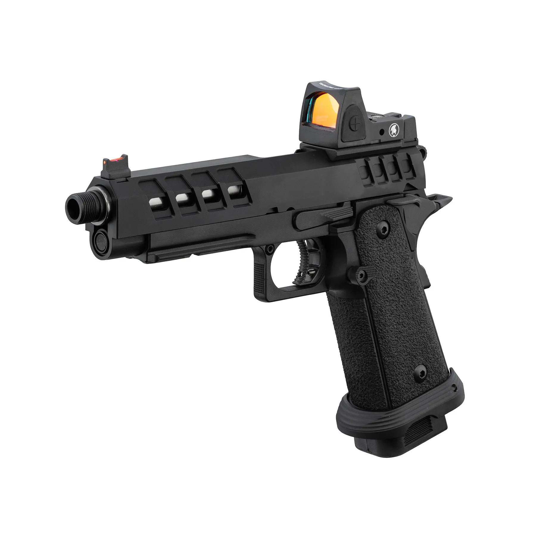 Lancer Tactical Heracles RMR Hi-Capa GBB Softairpistole, Black