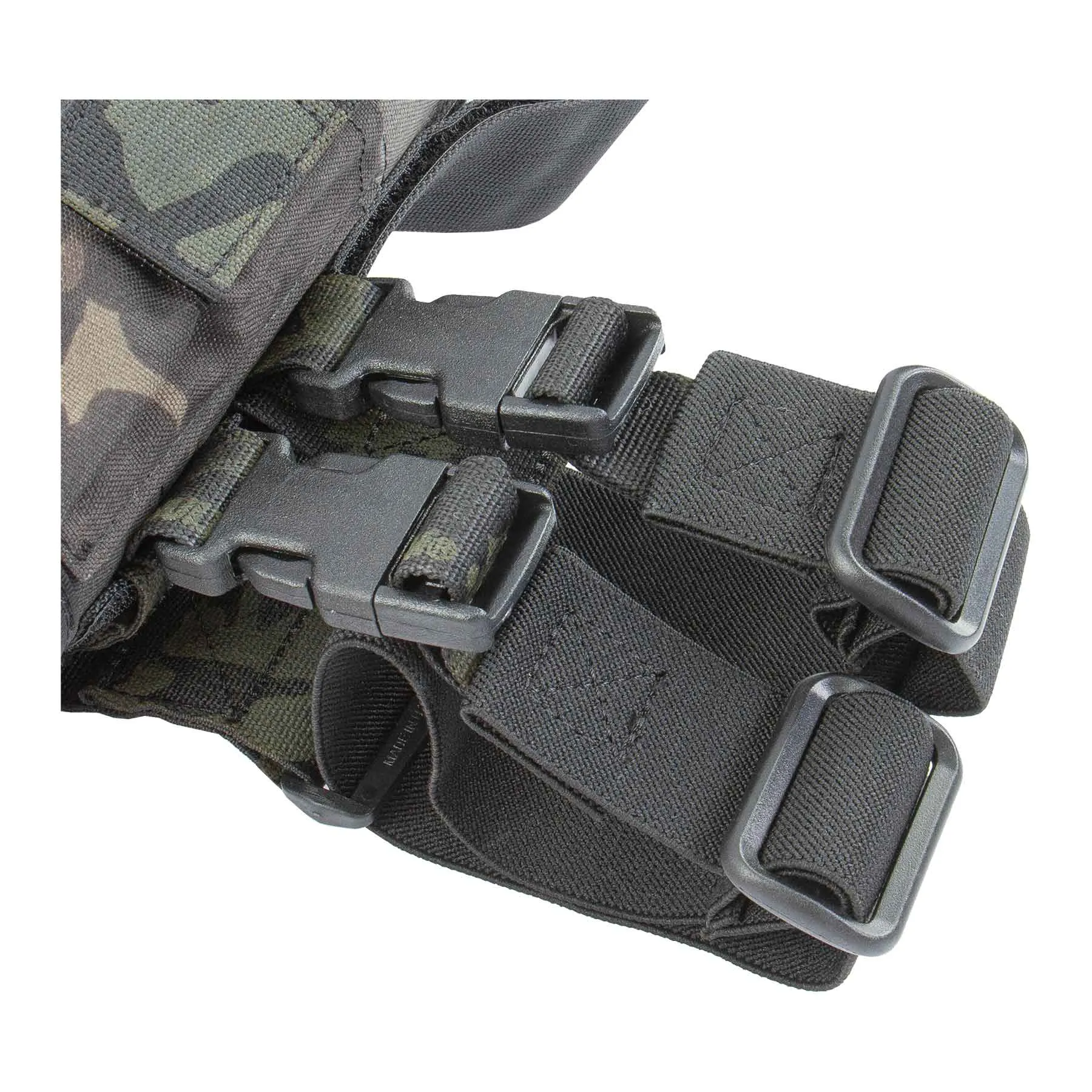 Tactical Pistol Leg Holster, Multicam Black
