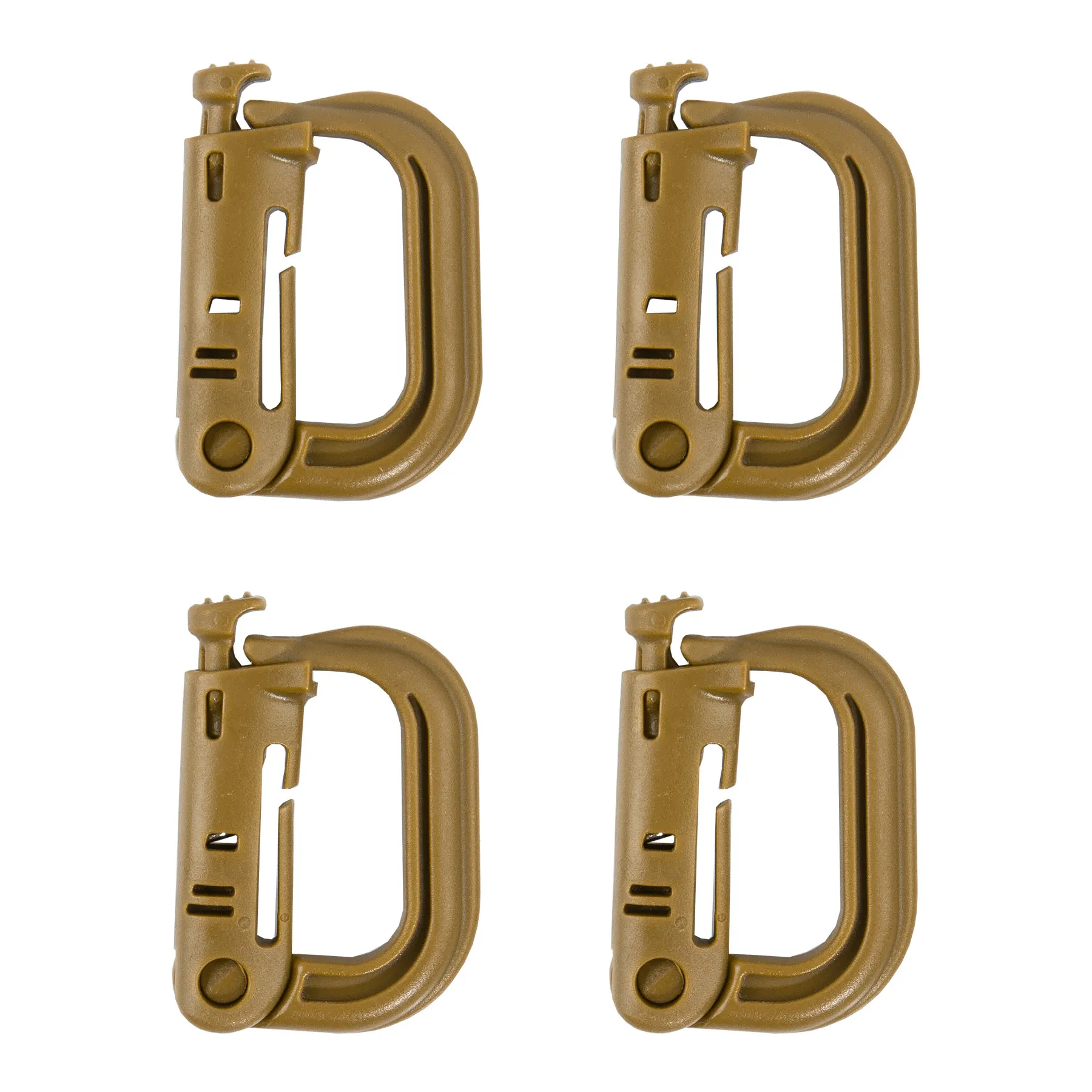 Grimlock Karabinerhaken, 4er Coyote Grimlock Karabinerhaken, 4er Coyote