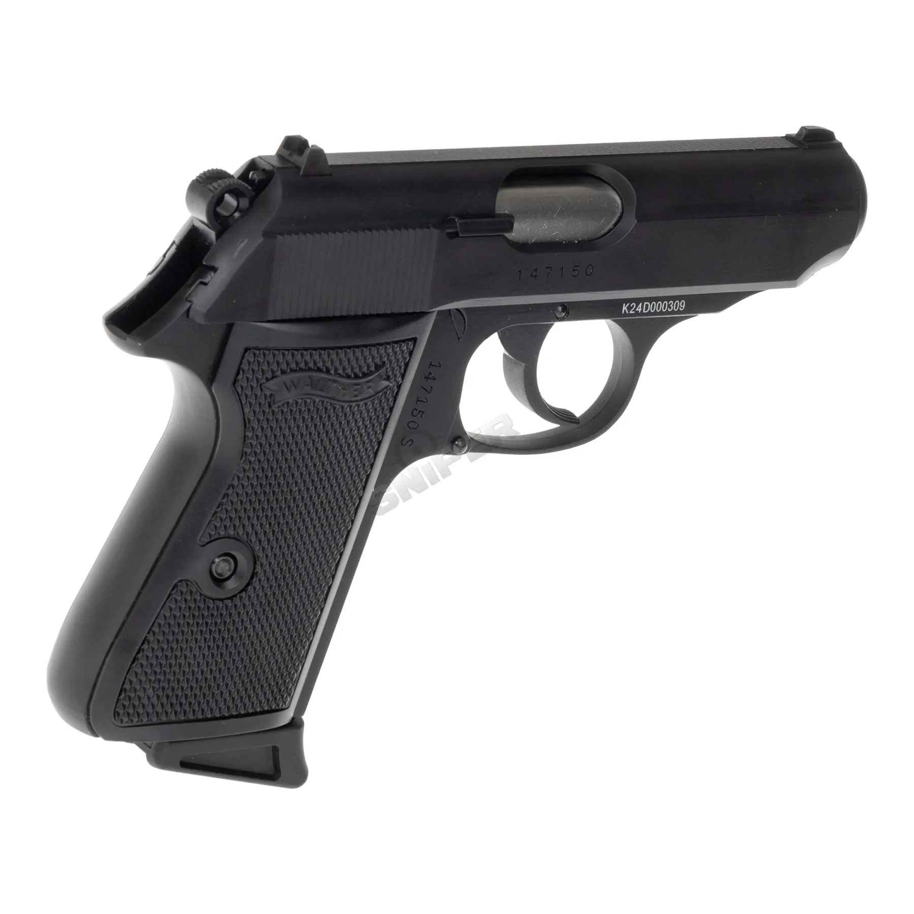 Walther PPK/S GBB Softair Pistole, Black Walther PPK/S Kit GBB Softair Pistole, Black