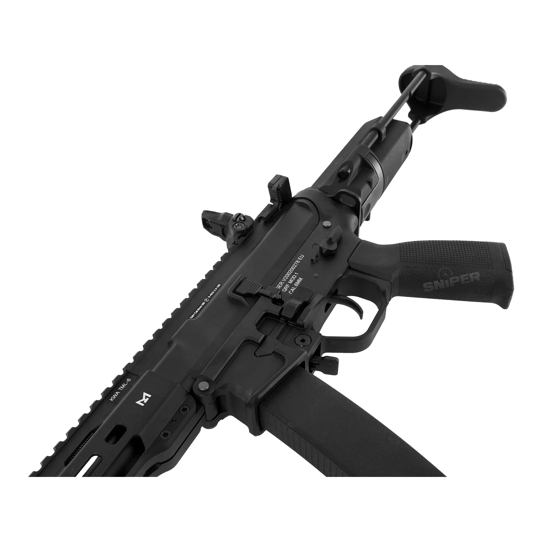 KWA QRF Mod.1, (S)AEG, Black KWA QRF Mod.1, (S)AEG, Black