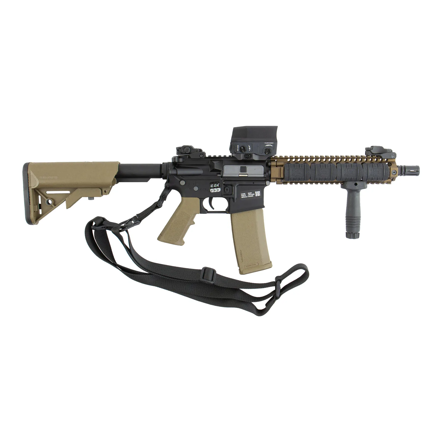 Prep my Airsoft - SA-E19 Edge DD MK18 (S)AEG, Chaos Brown