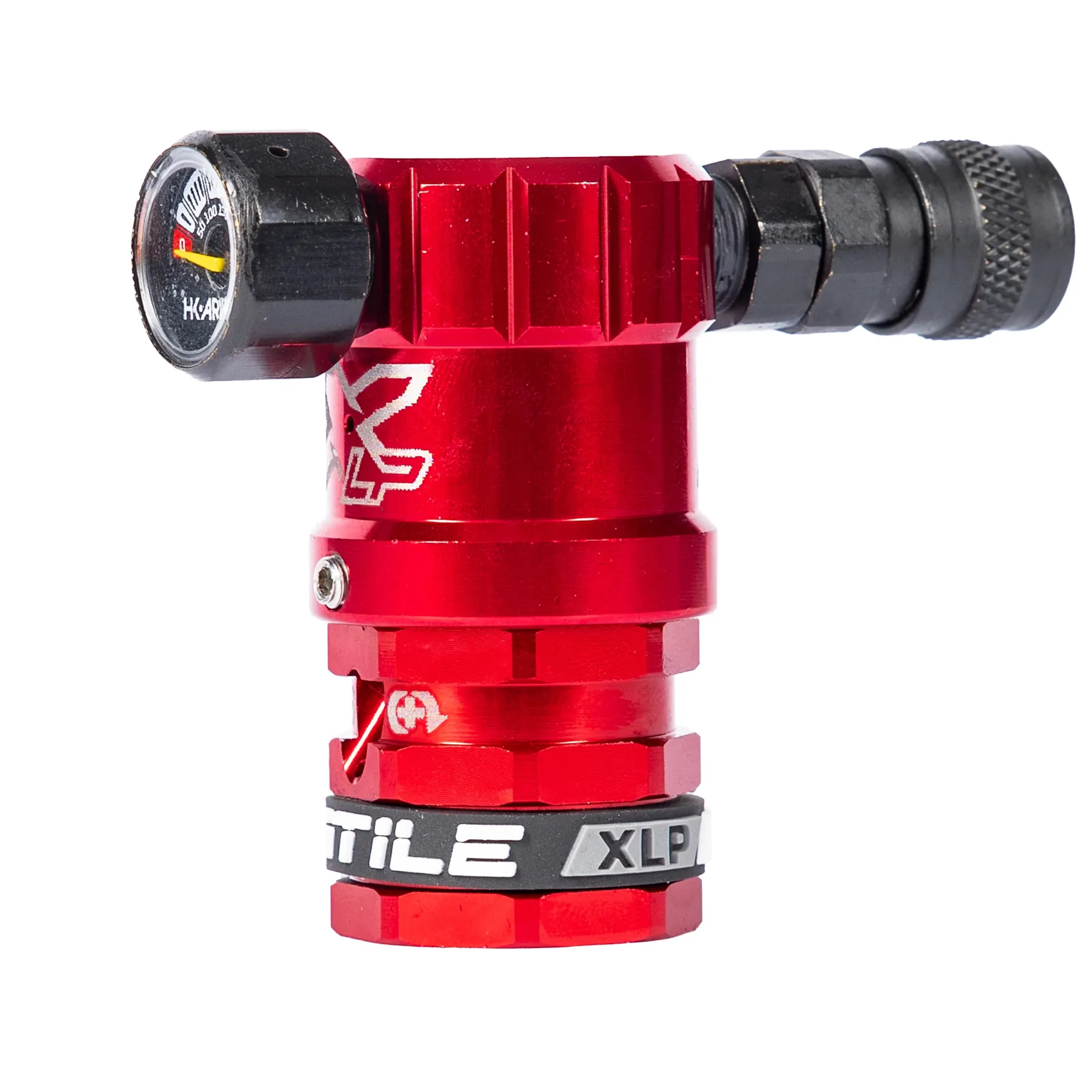 Hostile LXP Regulator Side Port, Red