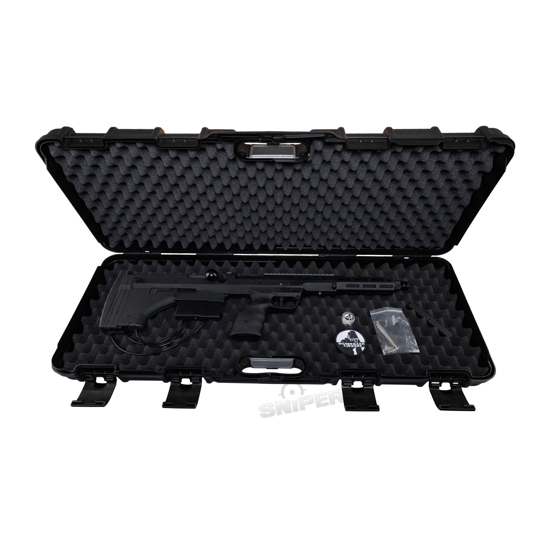 SAC x Mancraft Silverback SRS A2/M2 16 inch, Black