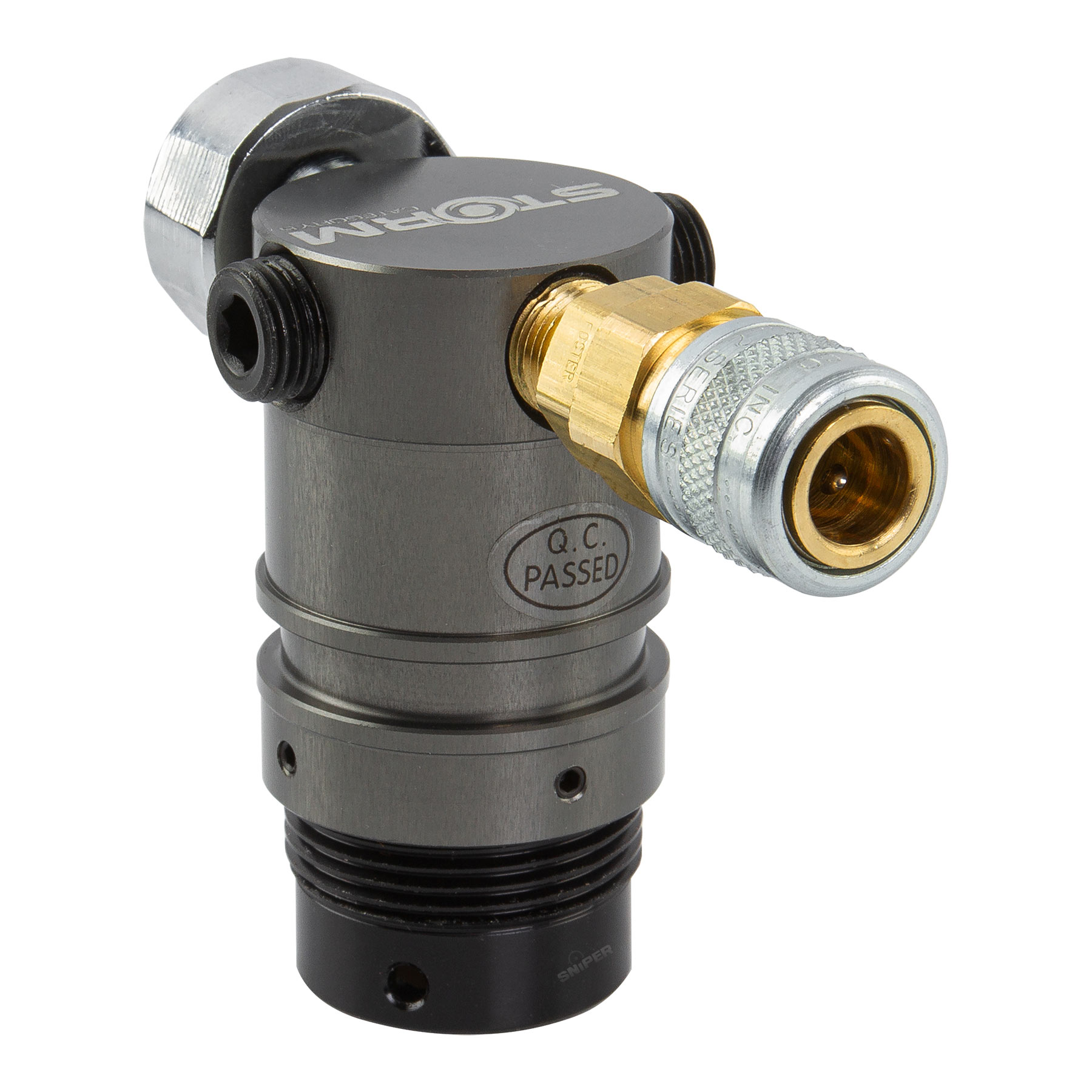 Storm Regulator Category 5 On Tank, Black