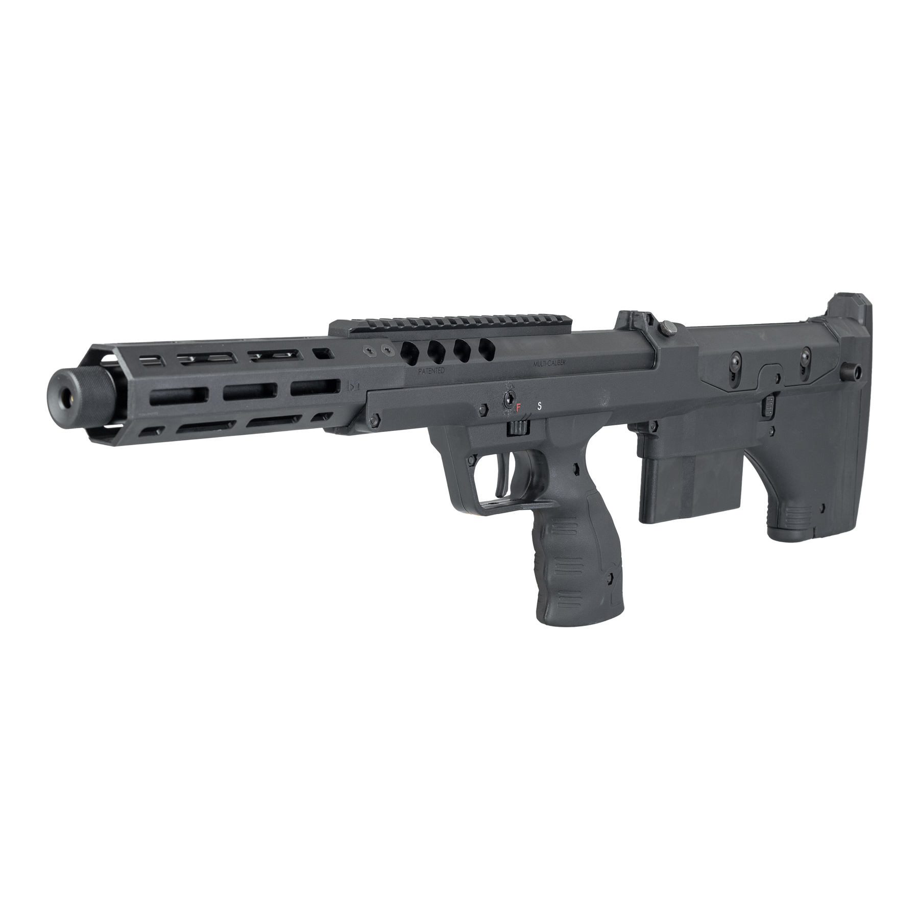 Silverback SRS A2/M2 Sport 16" pull-bolt Scharfschützengewehr, Black