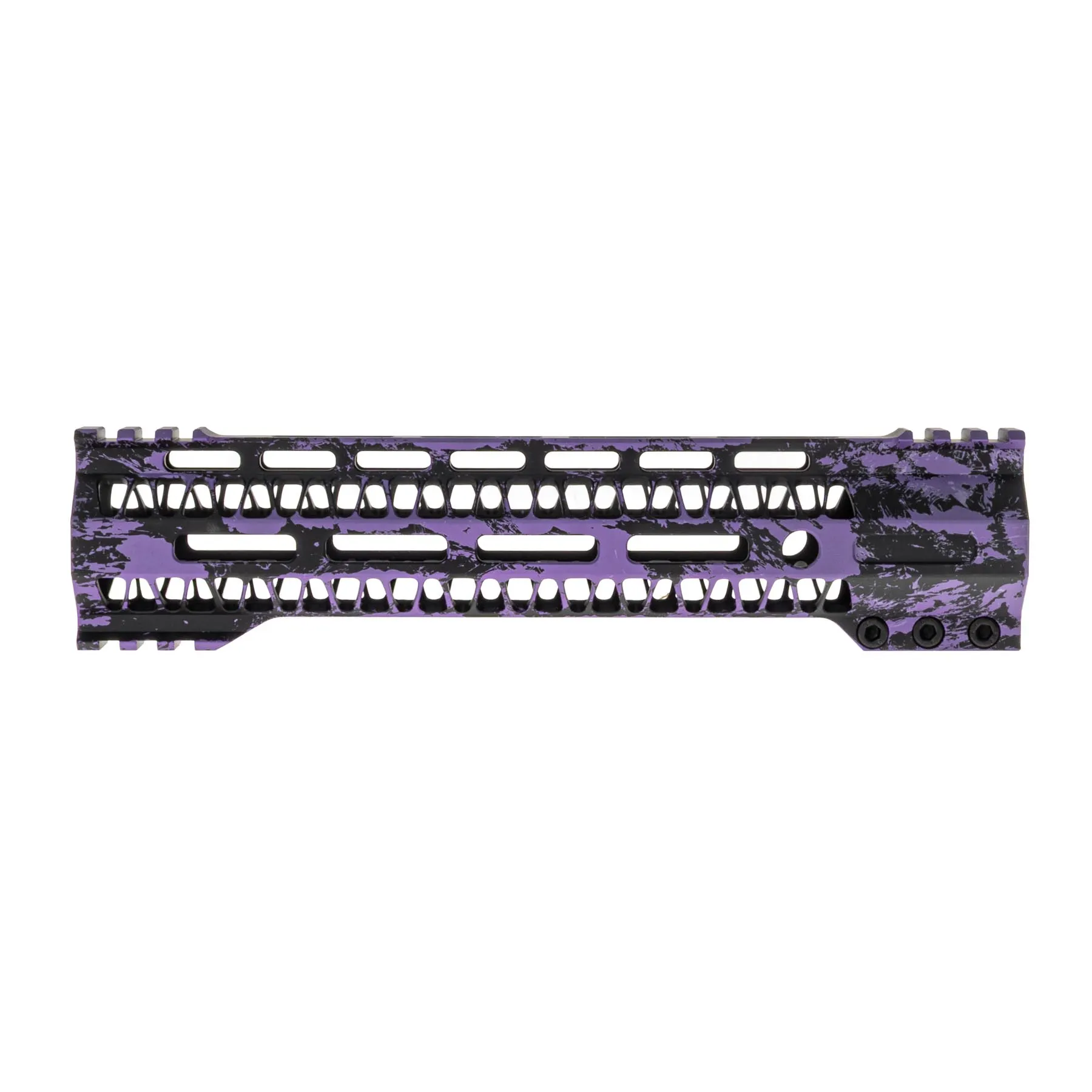 SAC Solid Receiver & Handguard Purple Splash M4