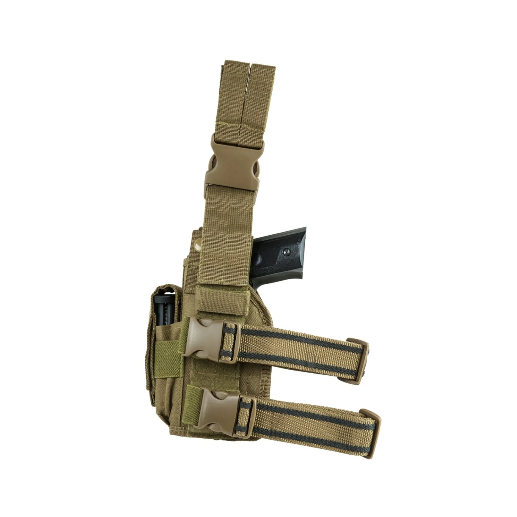 VISM Universal Drop Leg Holster, Tan